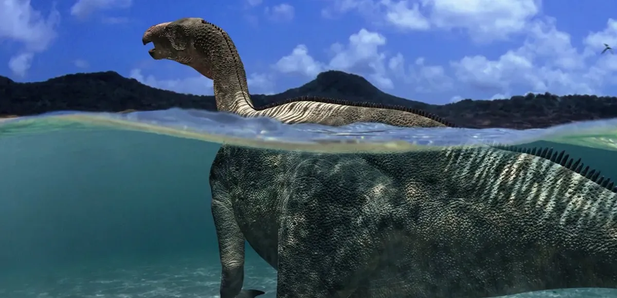 Could dinosaurs swim?