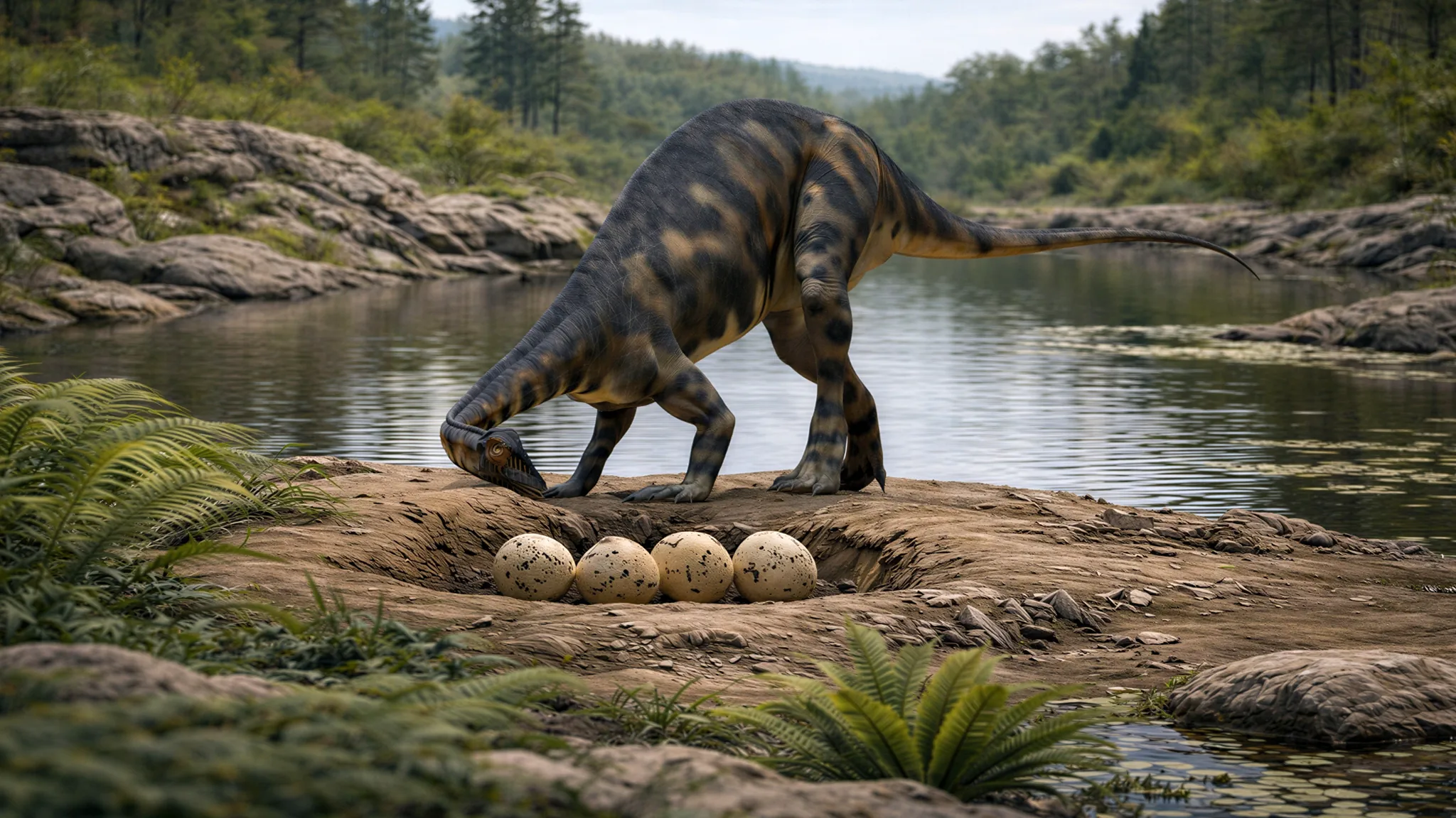 Plus ancien nid de dinosaures