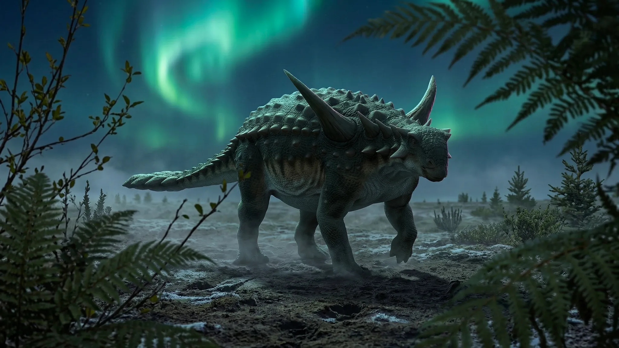 Antarctopelta oliveroi | Escudo de la Antártida | 75 a 66 millones de años