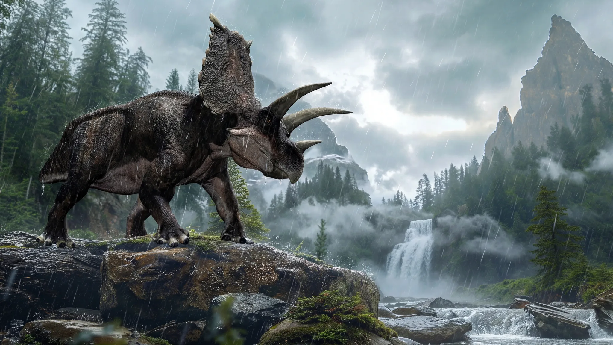 Bravoceratops polyphemus | Cara salvaje con cuernos | 72 a 70 millones de años