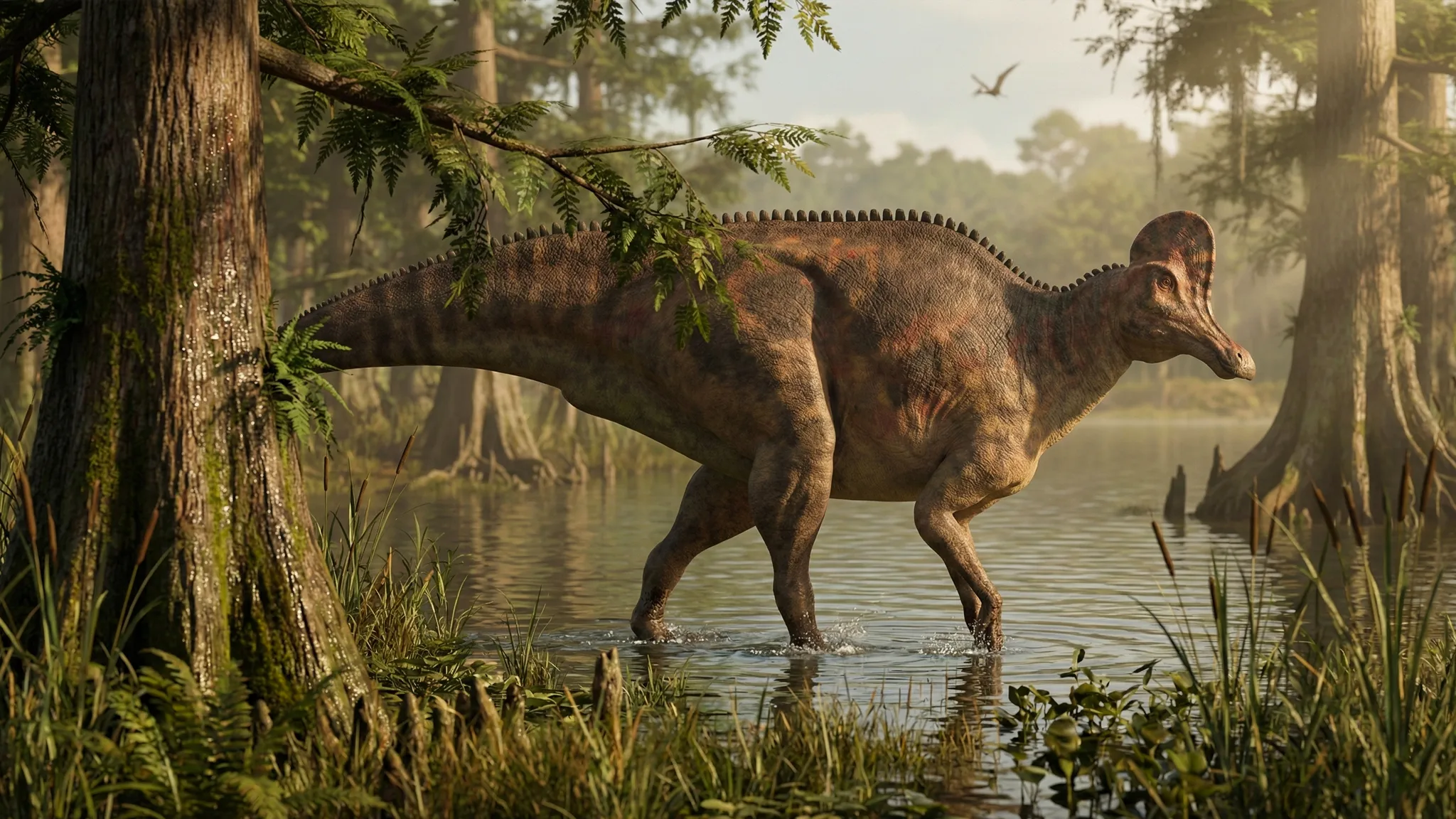 Corythosaurus casuarius | Lézard au casque corinthien | 75 à 72 millions d'années