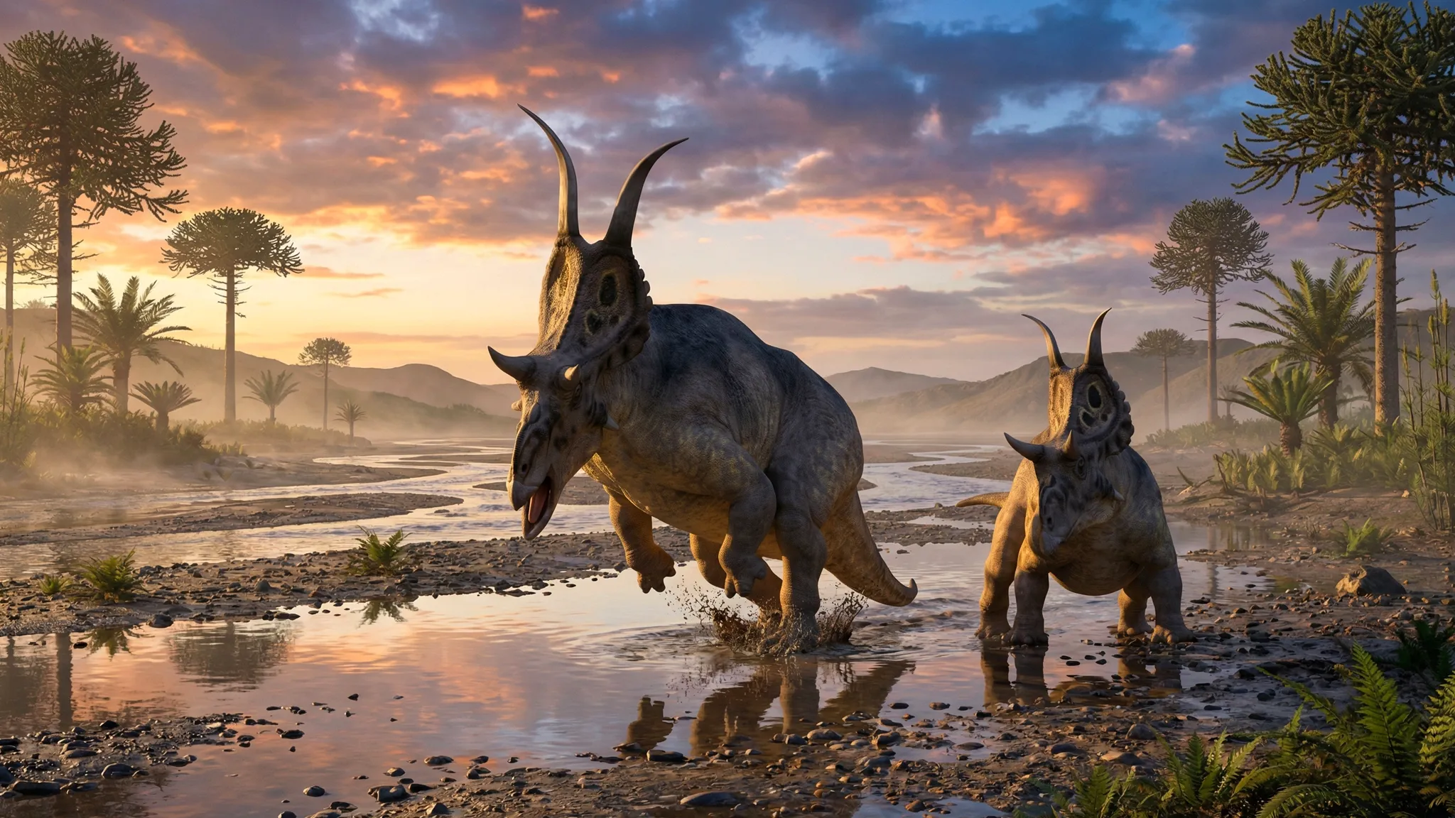 Diabloceratops eatoni | Face à cornes de diable | 75 à 70 millions d'années