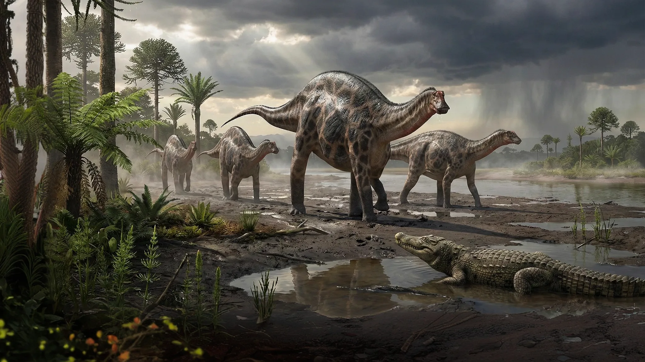 Dicraeosaurus hansemanni | Double-headed lizard | 155 to 150,8 million years ago