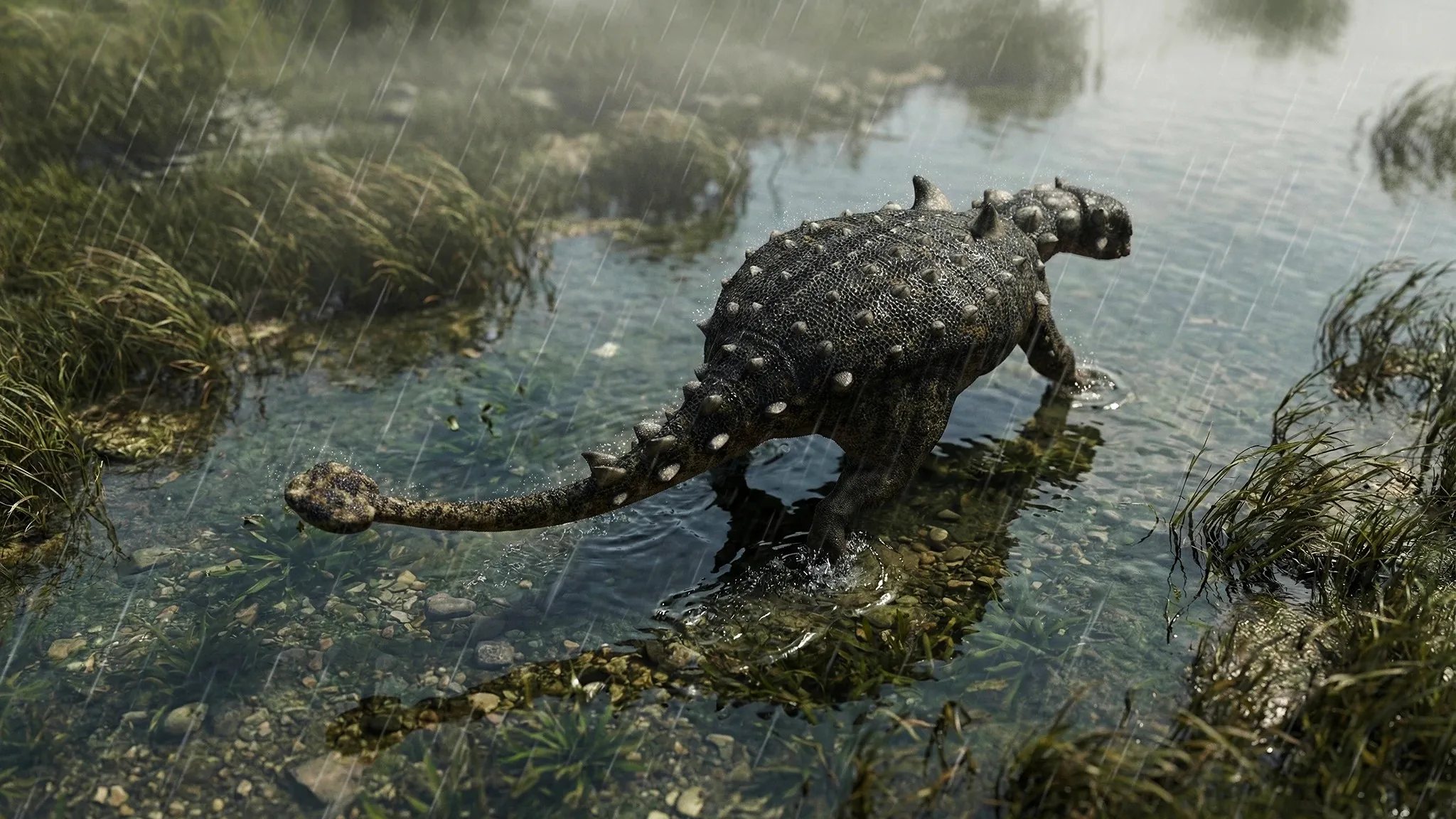 Euoplocephalus tutus | Cabeza bien protegida | 76 a 75 millones de años