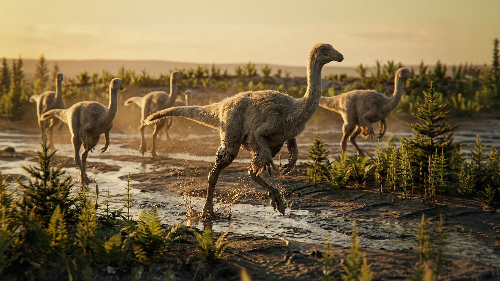 Gallimimus bullatus | Imitador de gallina | 70 a 66 millones de años