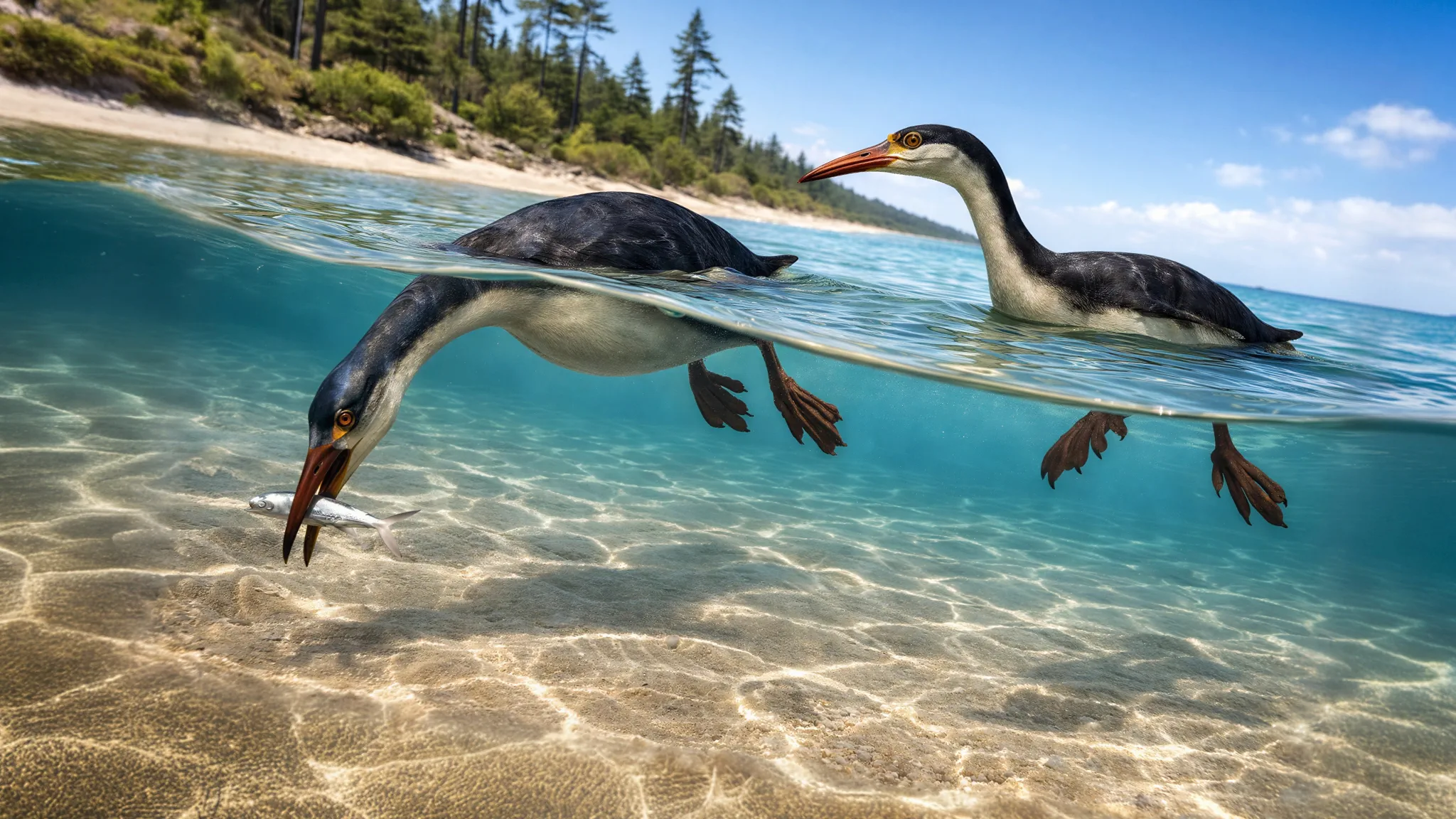 Hesperornis regalis | Western bird | 86 to 72 million years ago