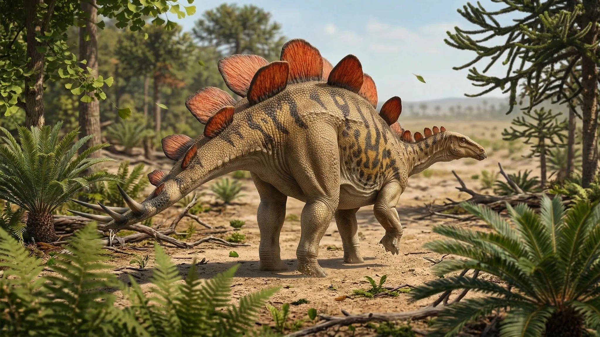 Hesperosaurus mjosi | Lézard de l’Ouest | 155 à 150 millions d’années