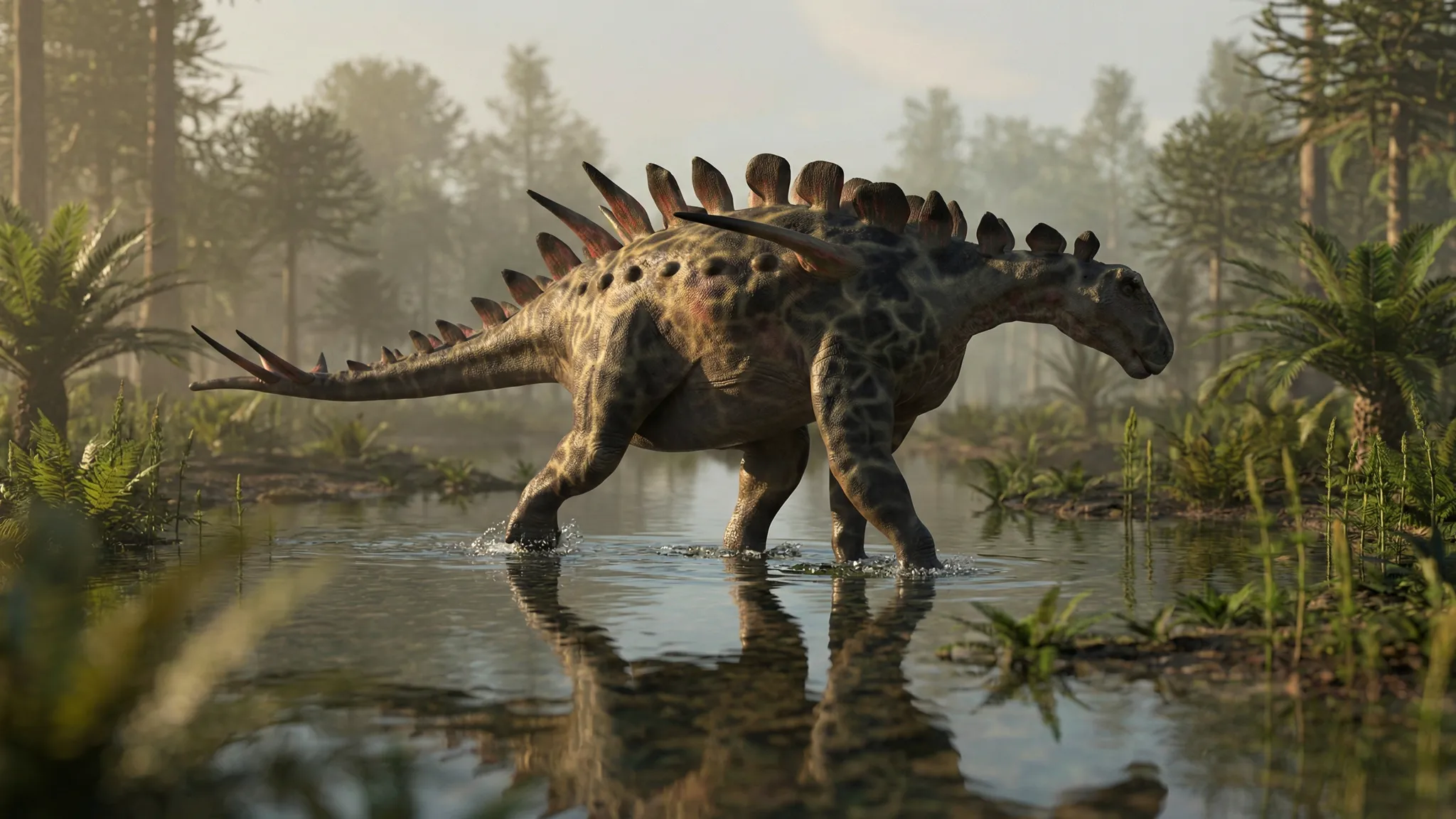 Huayangosaurus taibaii | Lagarto de Huayang | 171 a 167 millones de años