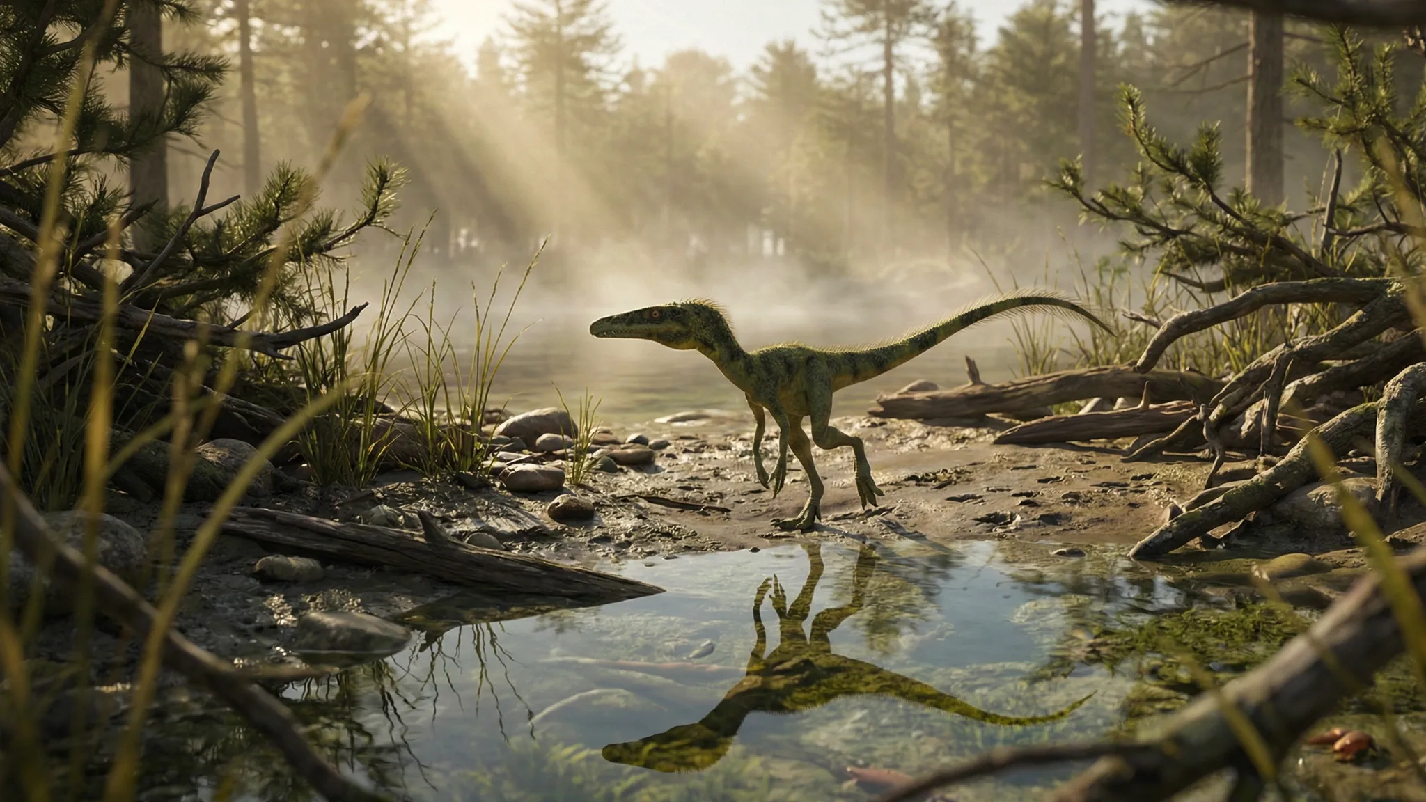 Juravenator starki | Cazador del Jura | 155 a 150 millones de años