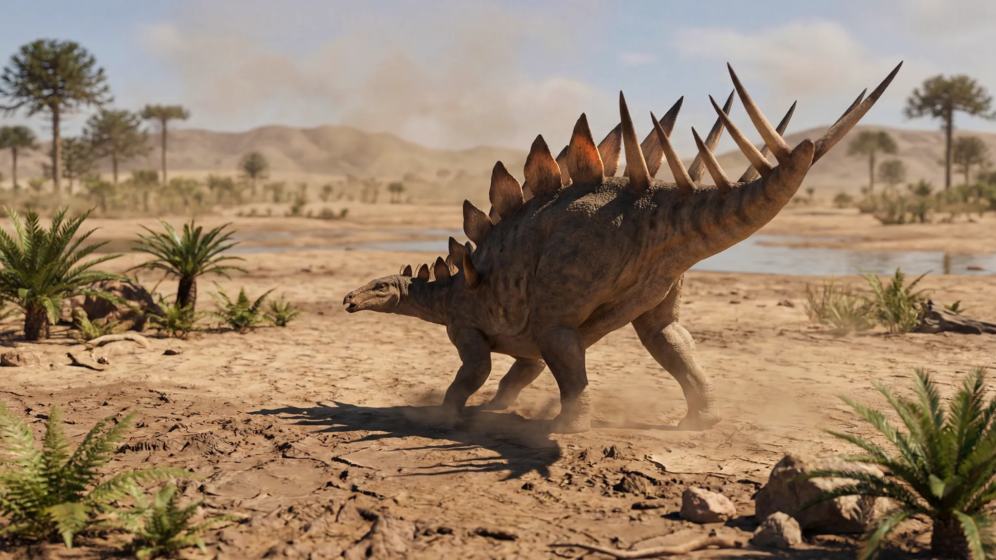 Kentrosaurus aethiopicus | Lézard à pointe | 163 à 150 millions d'années