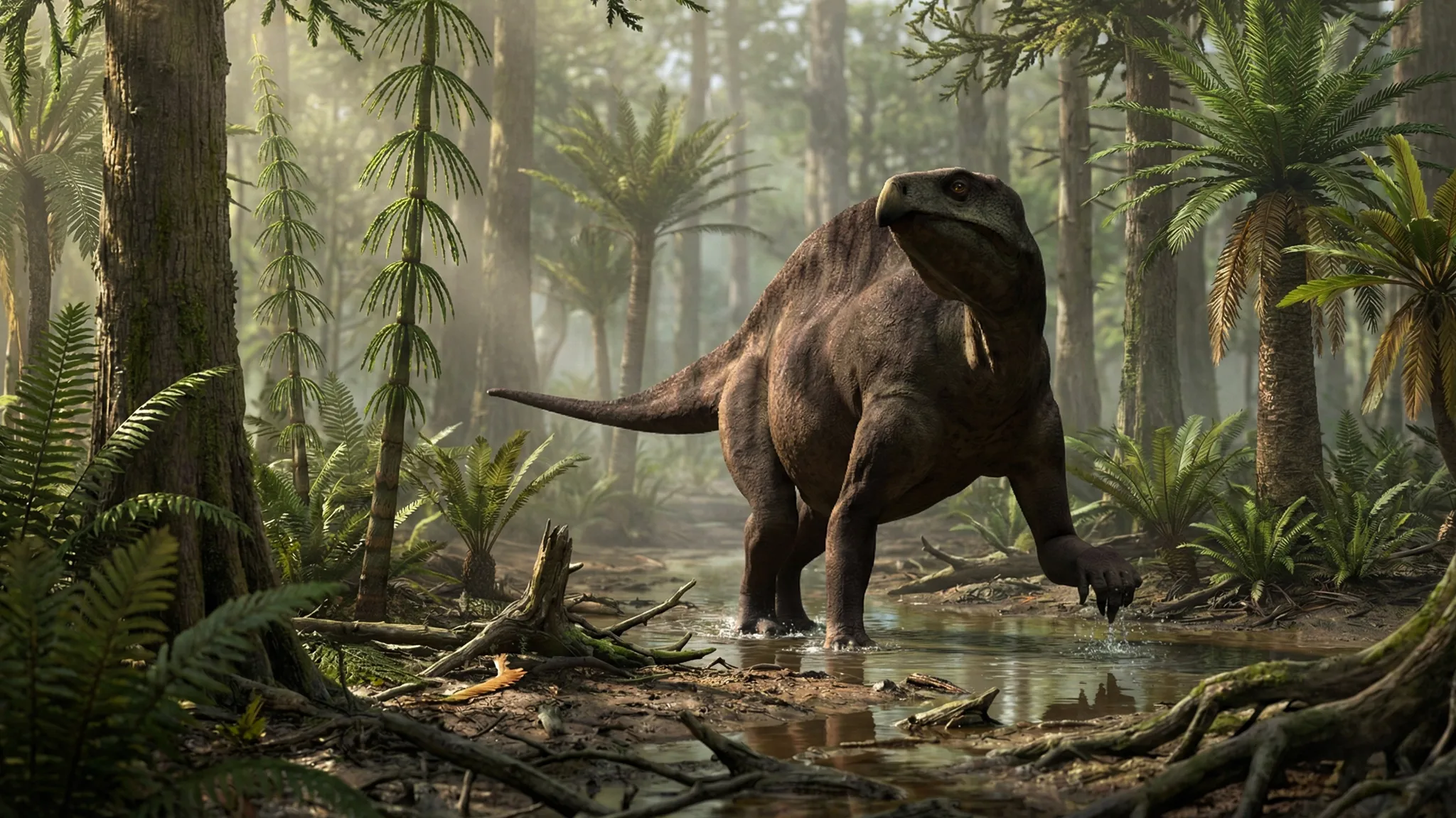 Lotosaurus adentus | Lotosaurus | 247 to 242 million years ago