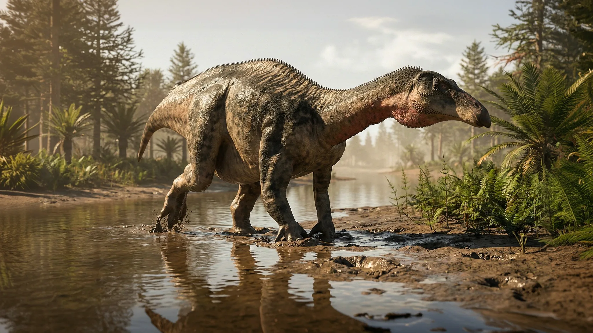 Lurdusaurus arenatus | Lagarto pesado | 121 a 112 millones de años