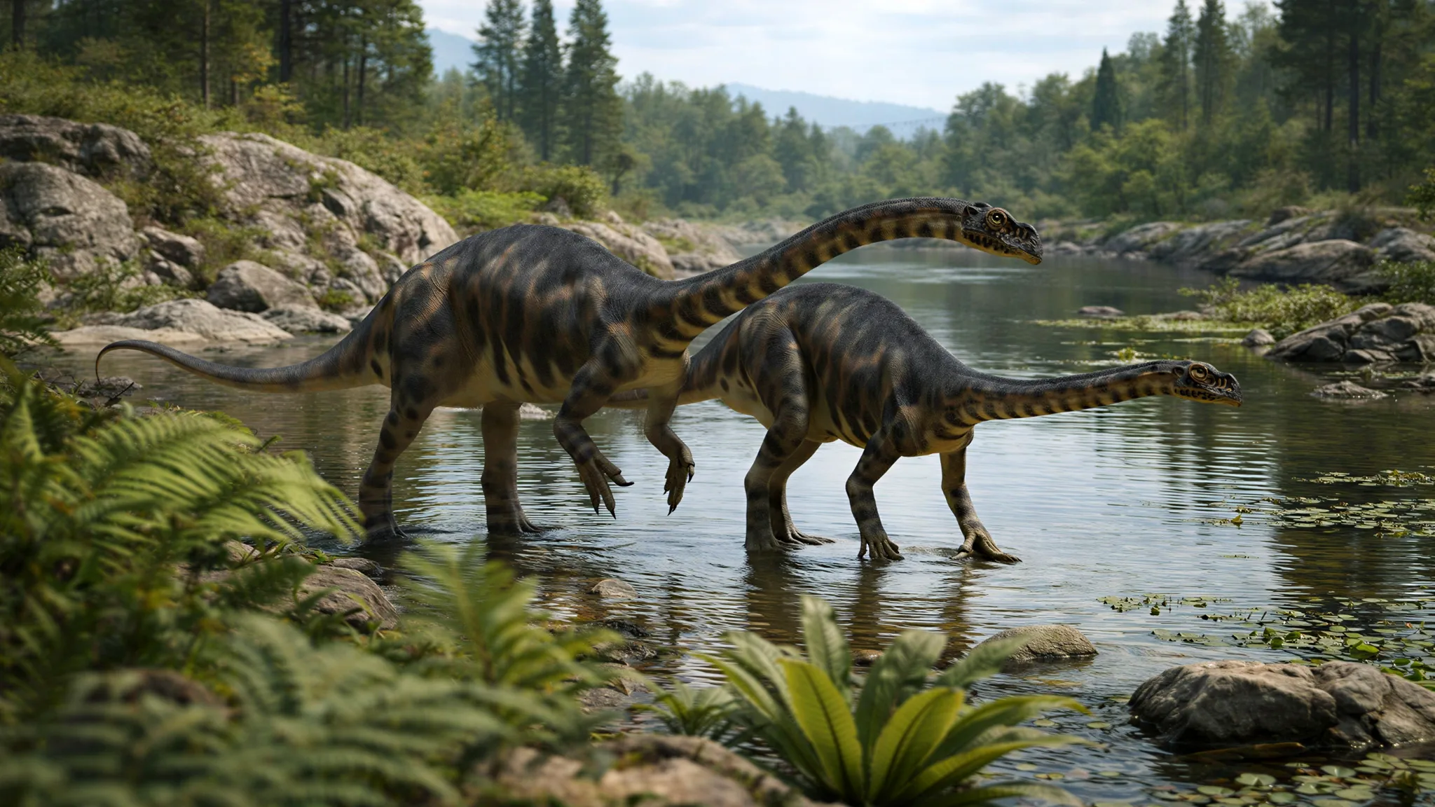 Massospondylus carinatus | Large vertebrae | 200 to 183 million years ago