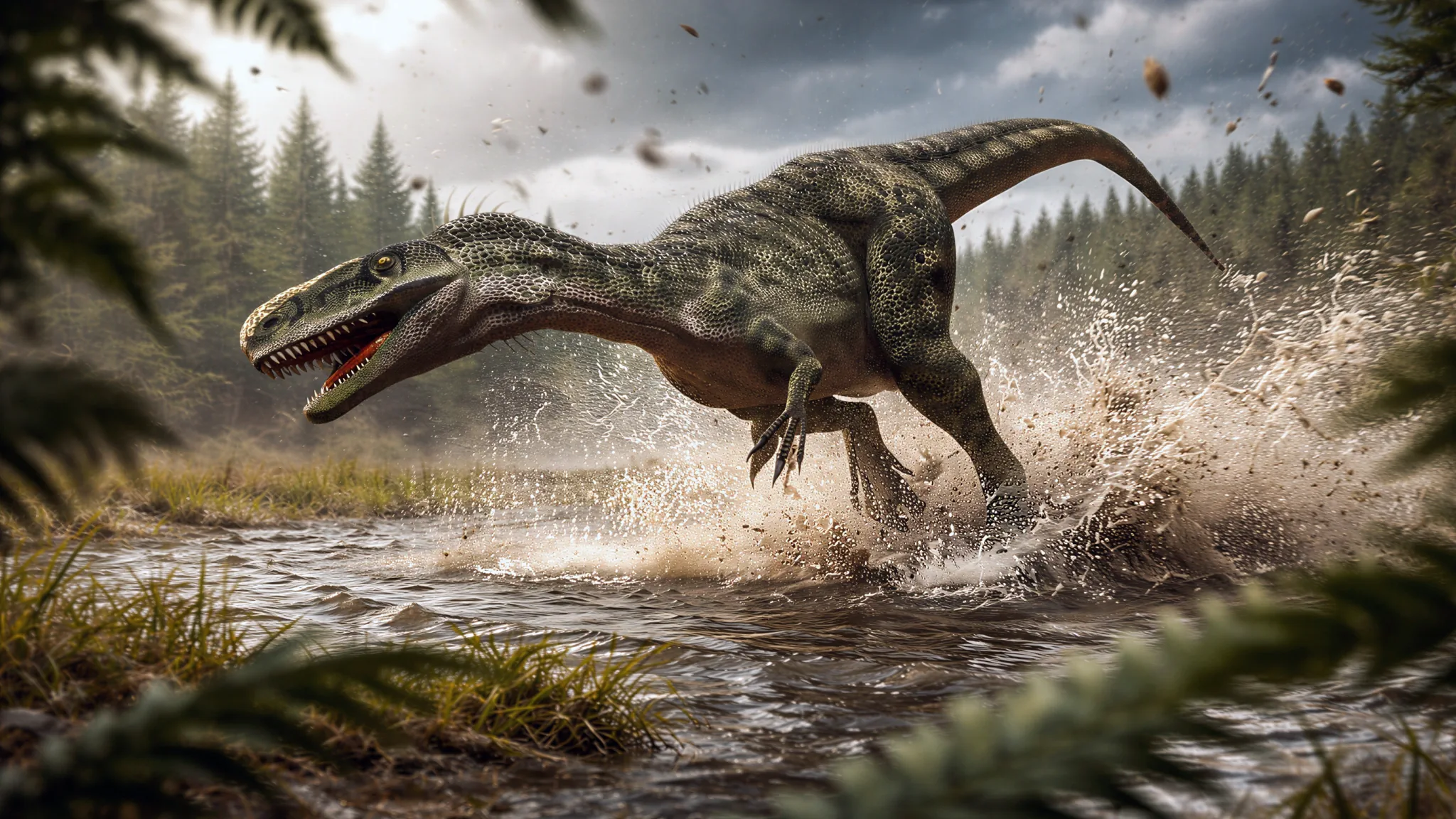 Monolophosaurus jiangi | Lagarto de una sóla cresta | 166 a 163 millones de años