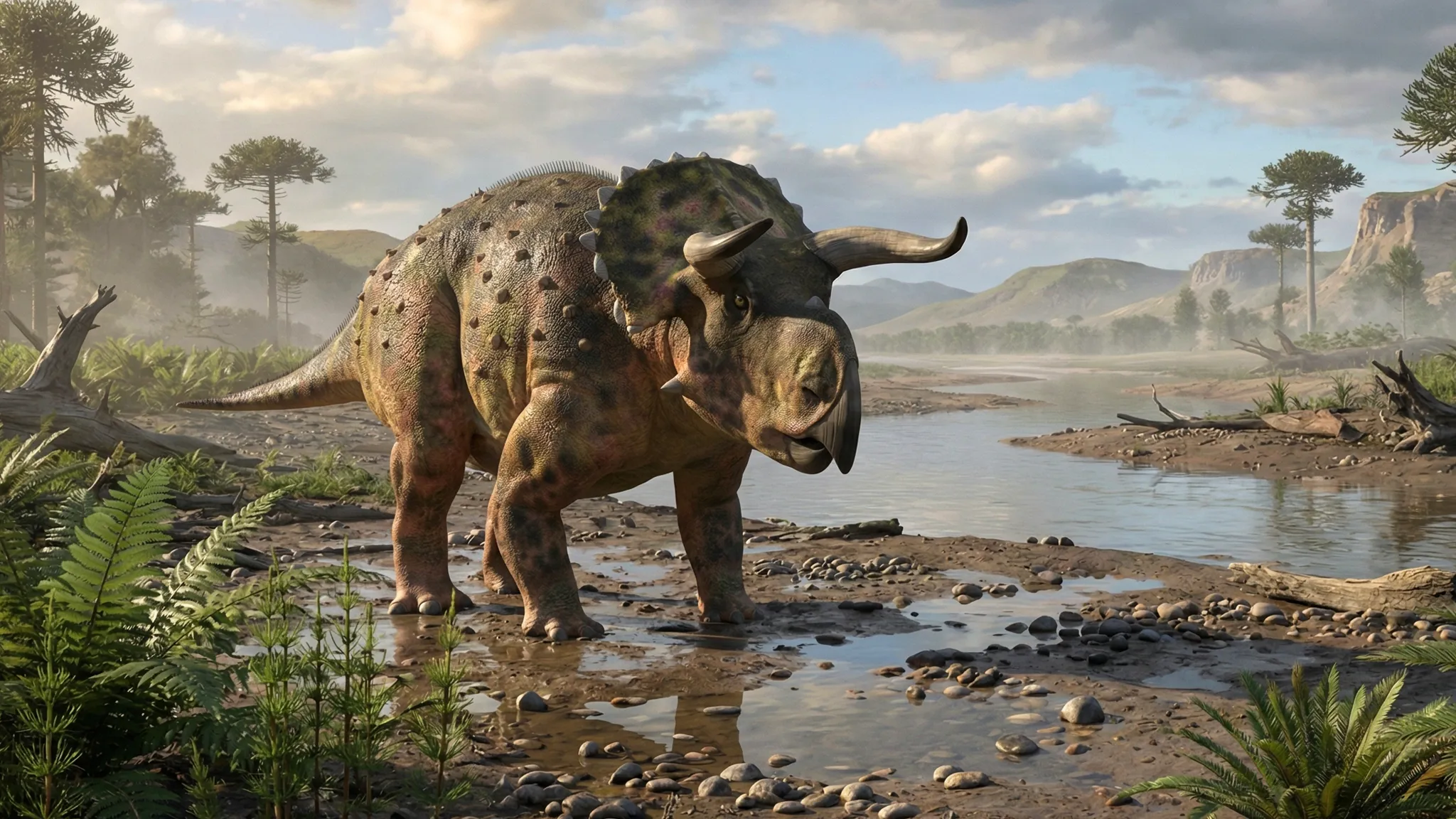 Nasutoceratops titusi | Cara con cuernos y nariz grande | 76 a 75 millones de años