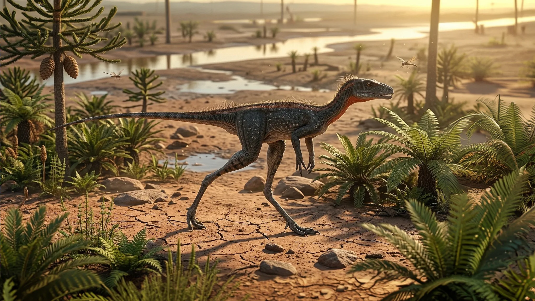 Nyasasaurus parringtoni | Lézard du lac Nyasa | 247 à 242 millions d’années