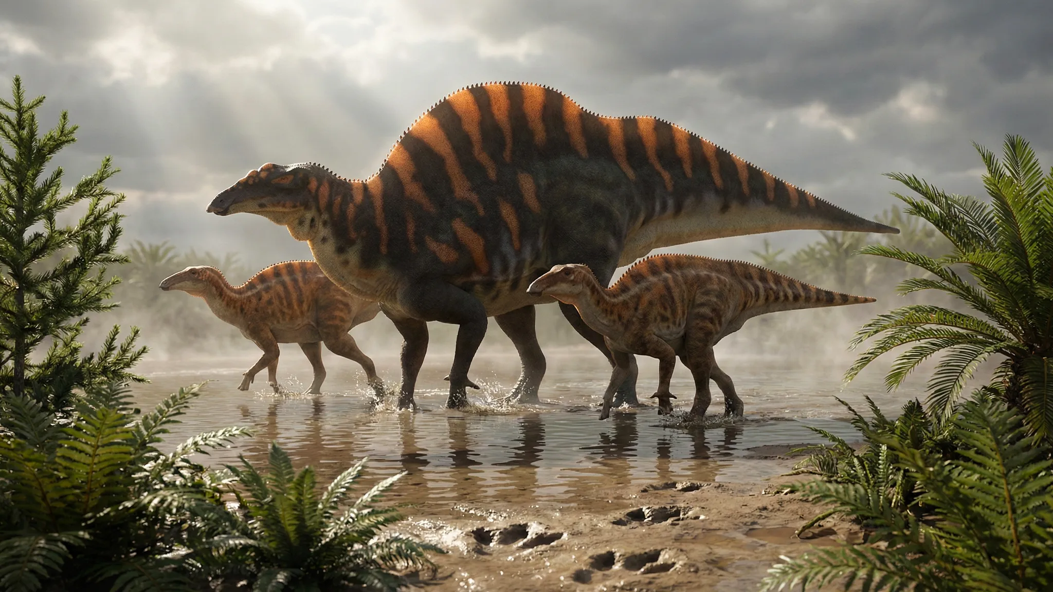 Ouranosaurus nigeriensis | Brave lizard | 110 to 97 million years ago