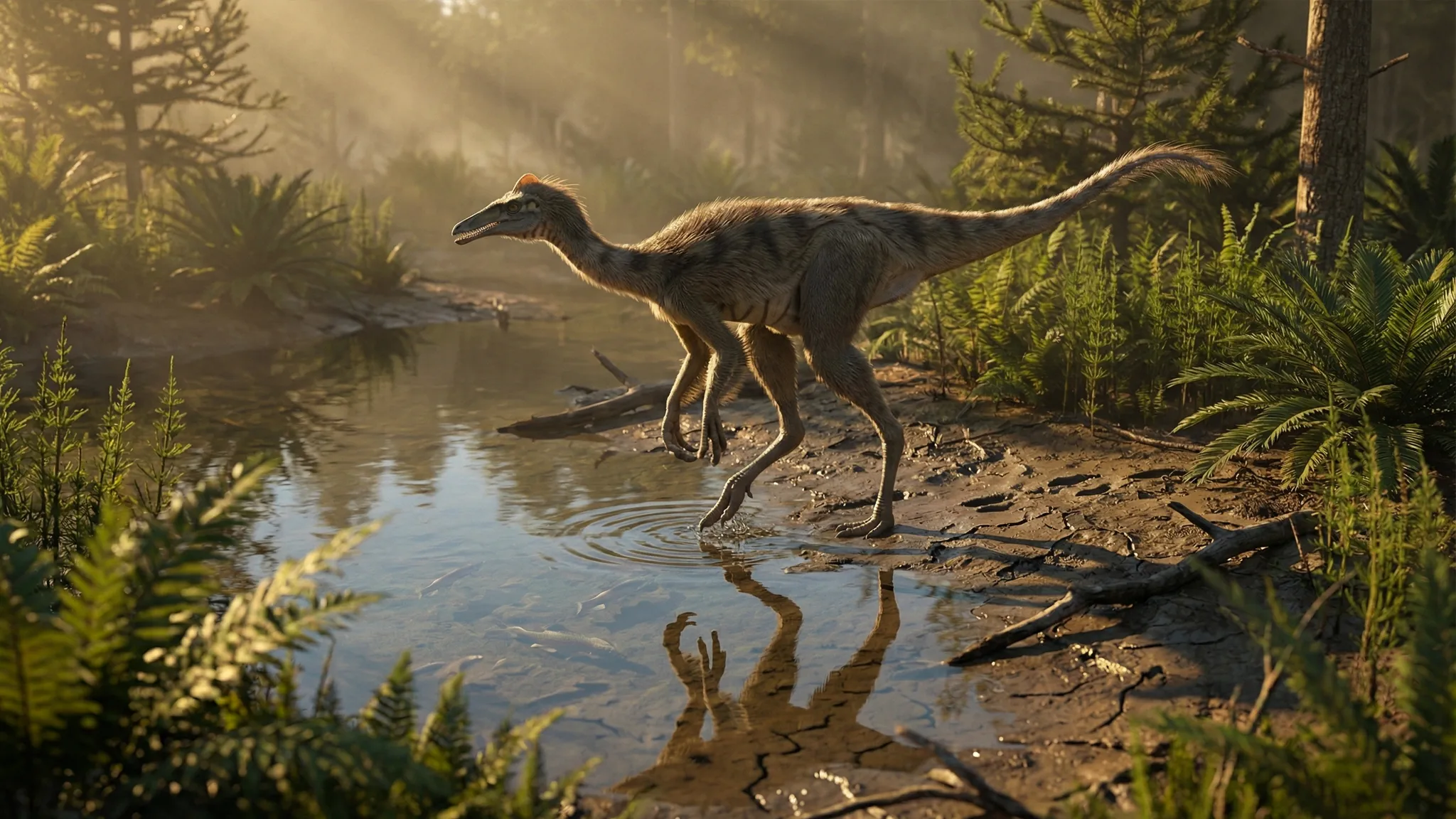 Pelecanimimus polyodon | Imitateur de pélican | 125 à 119 millions d'années