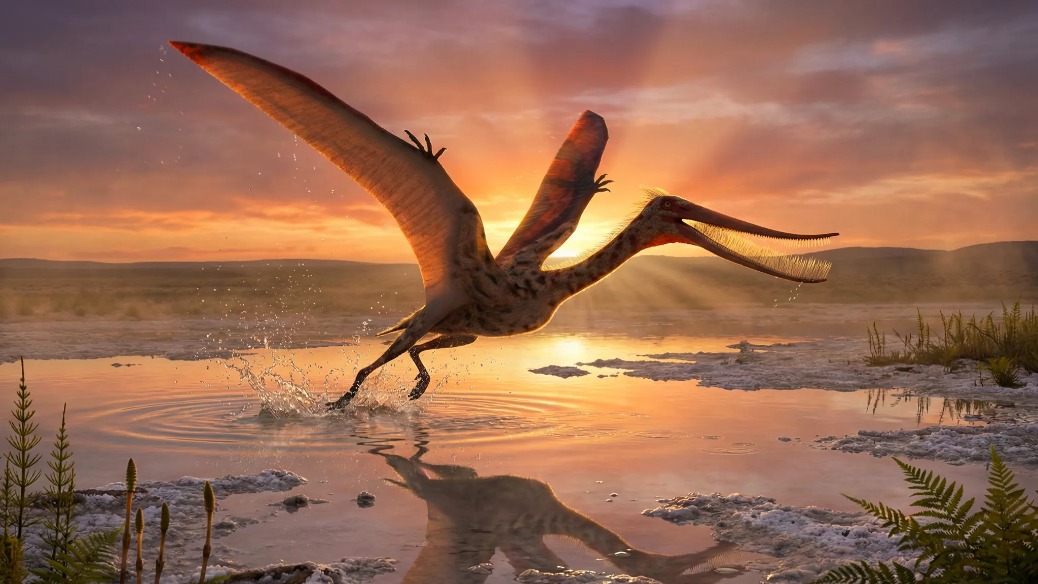 Pterodaustro guinazui | Ala del sur | 105 a 100 millones de años