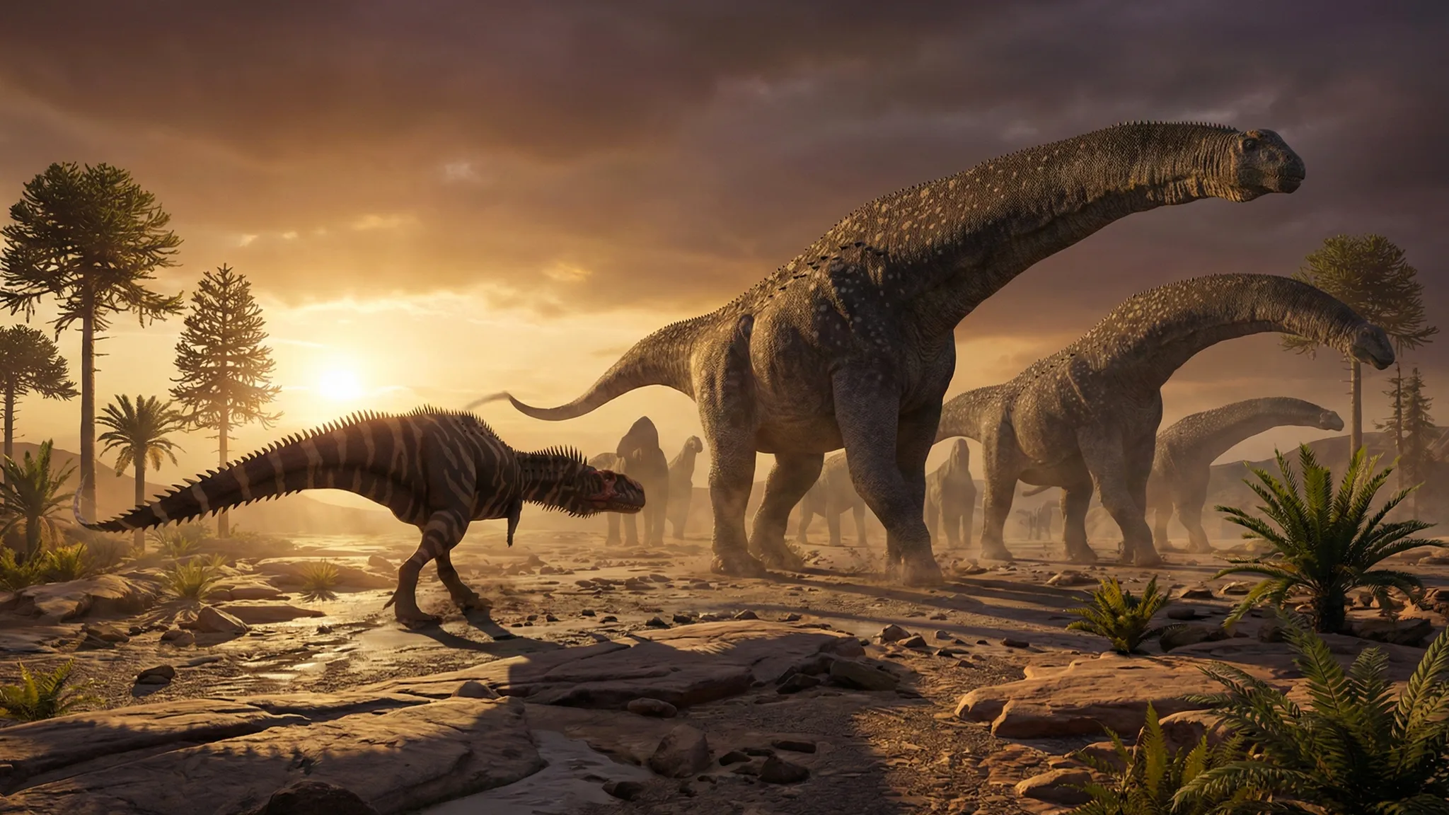 Rajasaurus narmadensis | Lézard royal | 72 à 66 millions d'années