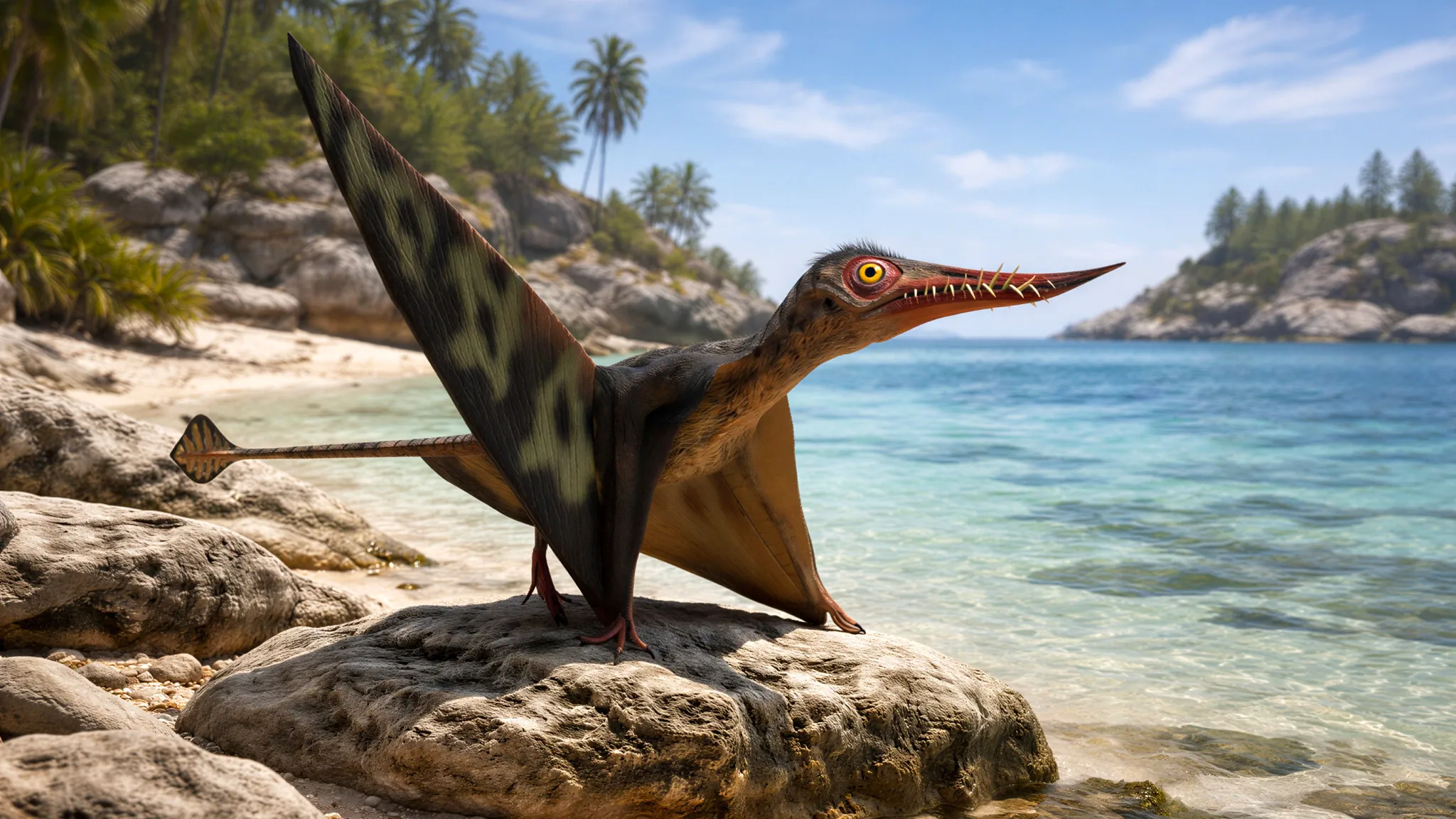 Rhamphorhynchus muensteri | Bec-mâchoire | 155 à 145 millions d'années