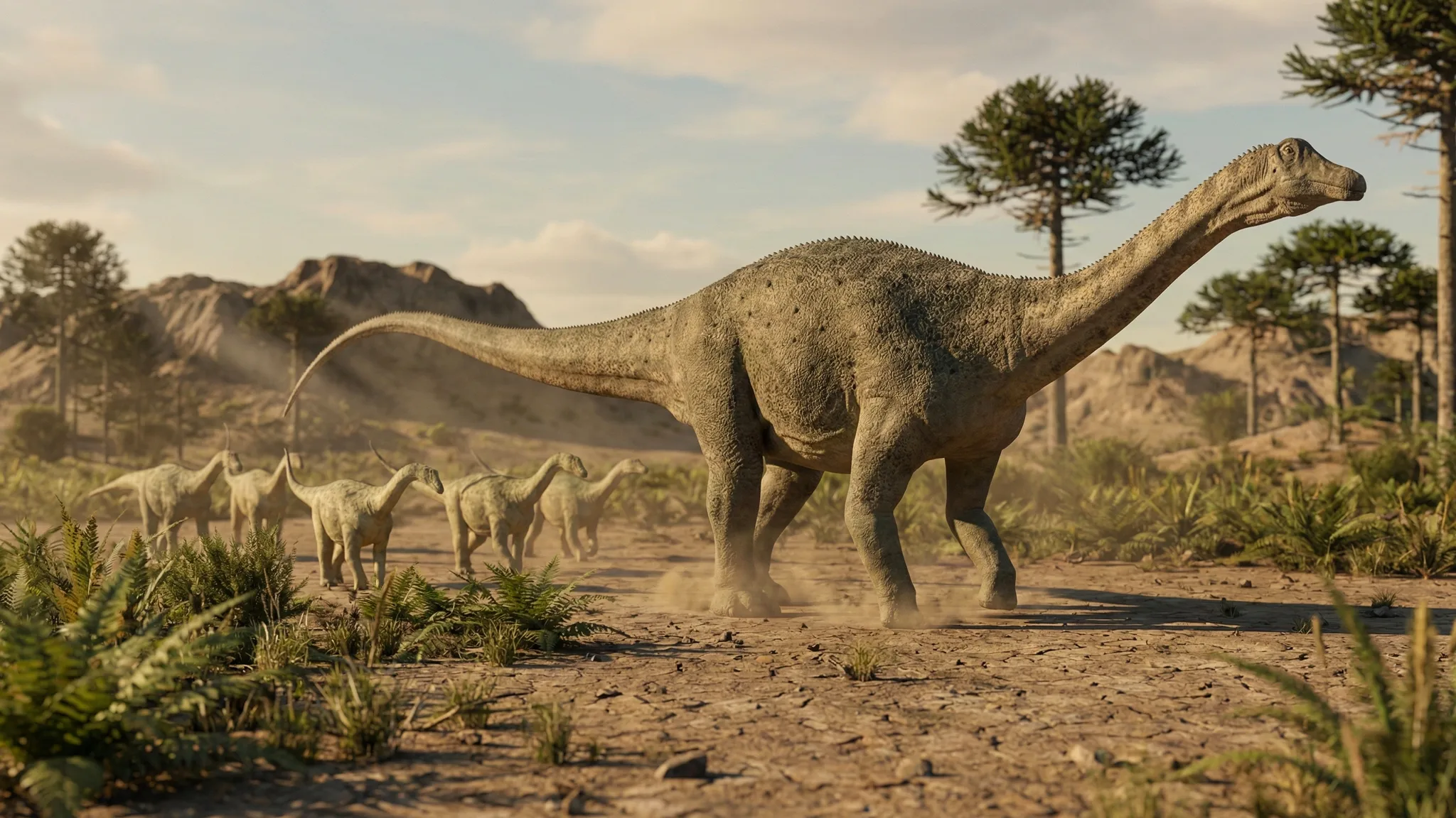 Saltasaurus loricatus | Lagarto de Salta | 73 a 66 millones de años