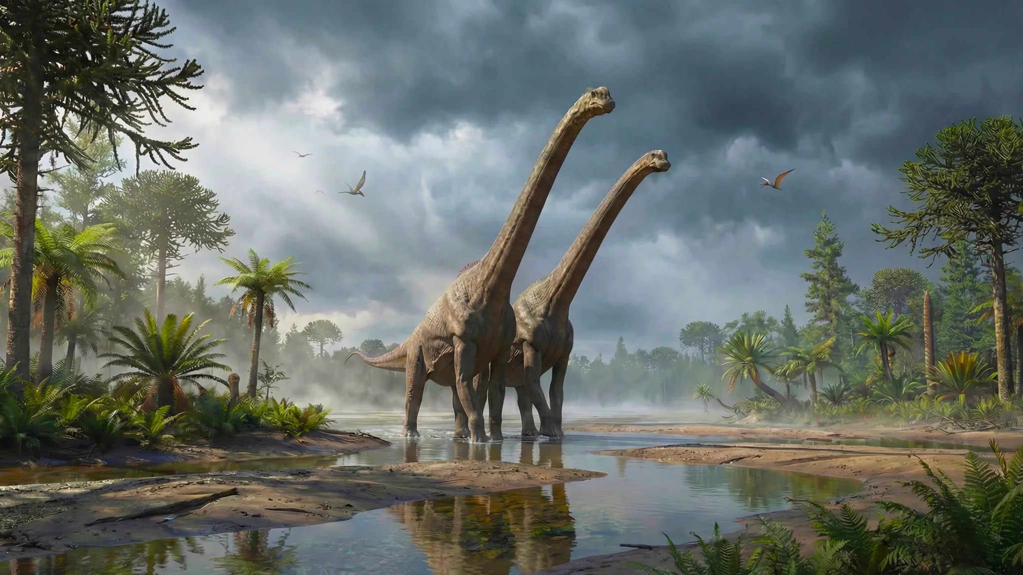 Sauroposeidon proteles | Dieu lézard des séismes | 122 à 100 millions d'années