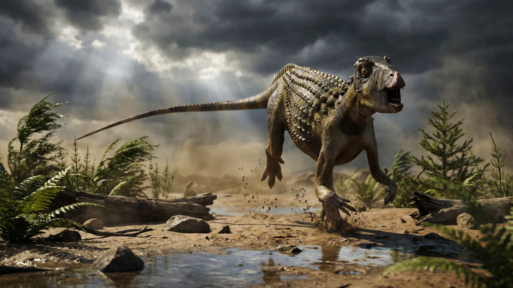 Scutellosaurus lawleri | Petit lézard à bouclier | 197 à 190 millions d'années