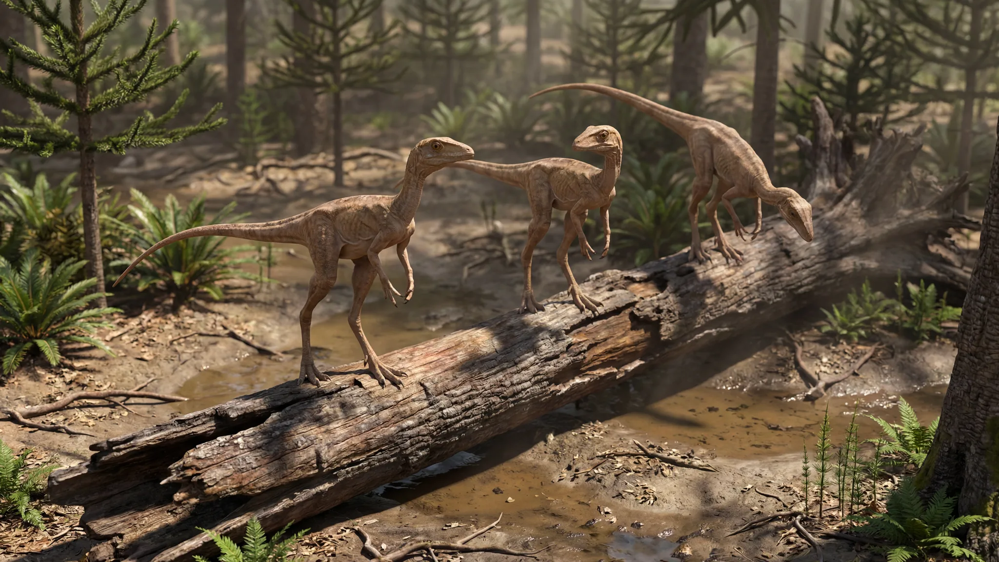 Segisaurus halli | Lagarto de Segi | 190 a 174 millones de años