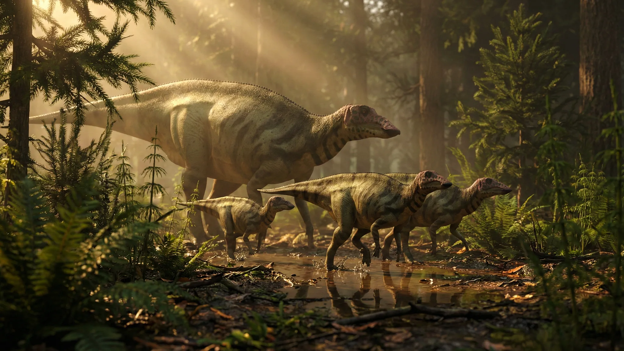 Shuangmiaosaurus gilmorei | Lézard de Shuangmiao | 105 à 99 millions d'années