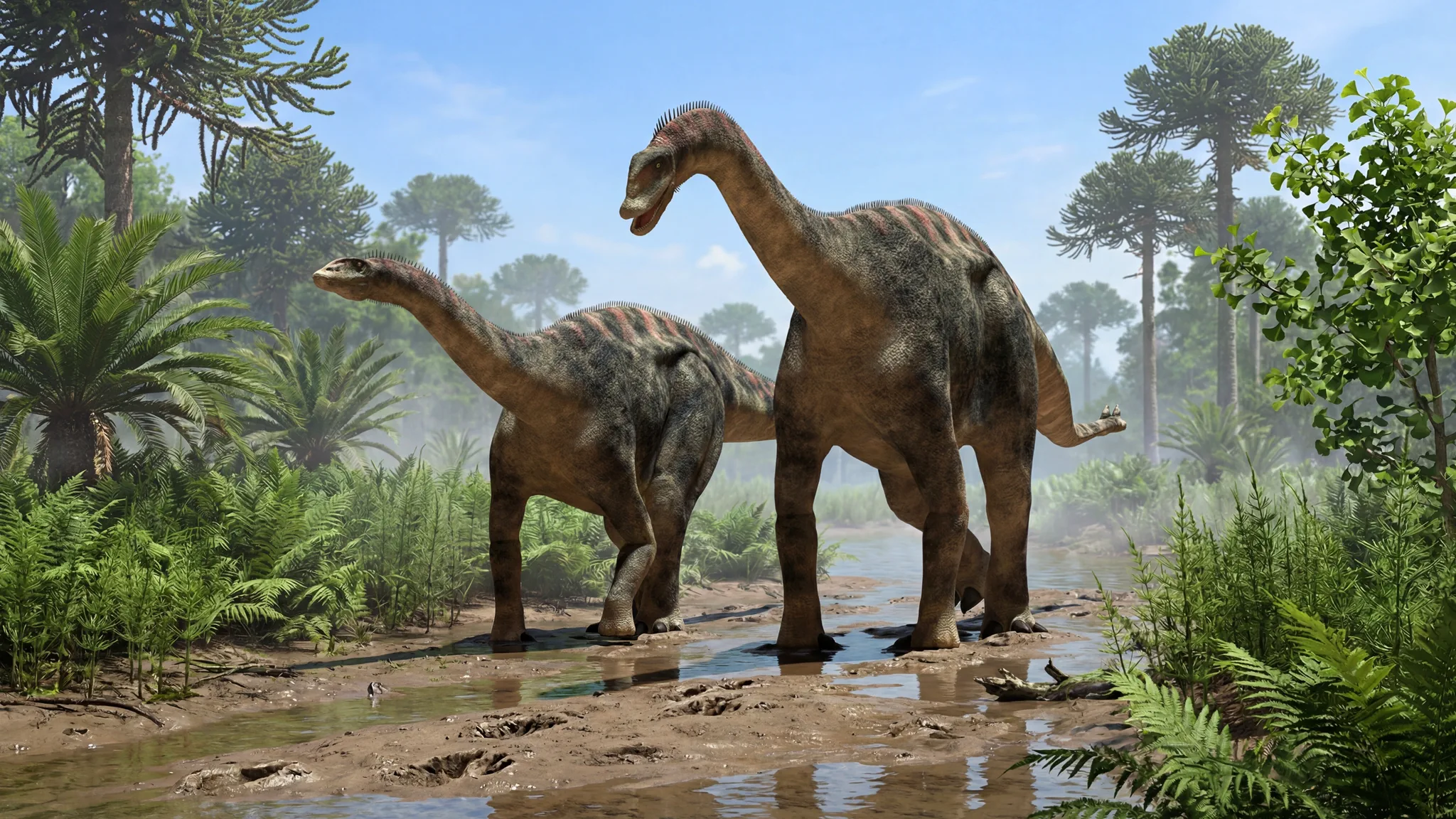 Shunosaurus lii | Lézard de Shu | 165 à 163 millions d'années