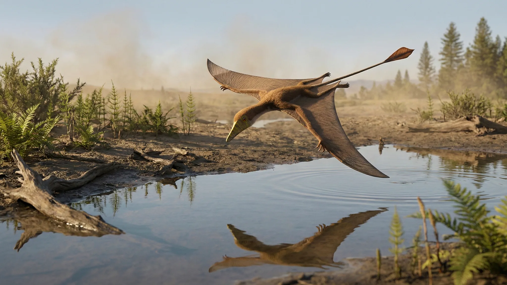 Sordes pilosus | Demonio peludo | 163 a 157 millones de años