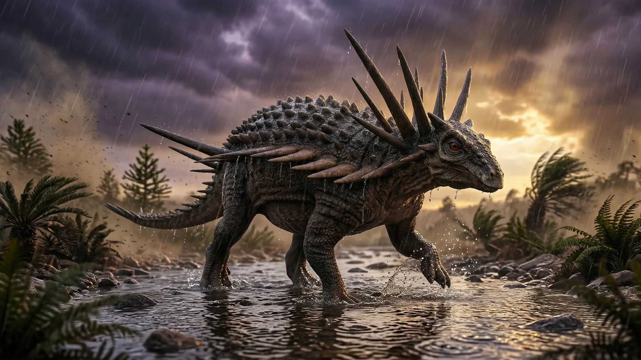 Spicomellus afer | Spiked lizard | 168 to 161 million years ago