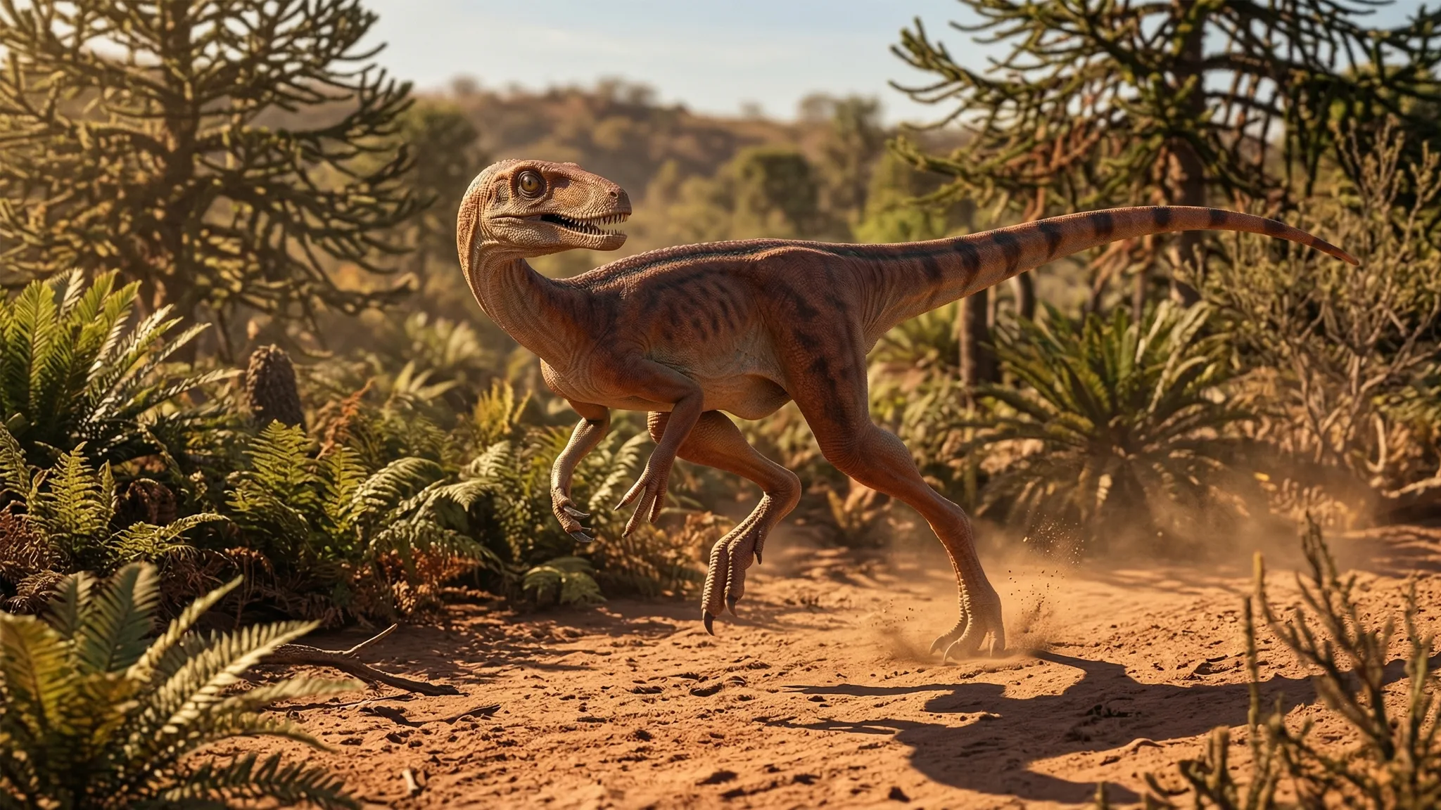 Staurikosaurus pricei | Lézard de la croix (en référence à une structure géologique) | 237 à 227 millions d'années