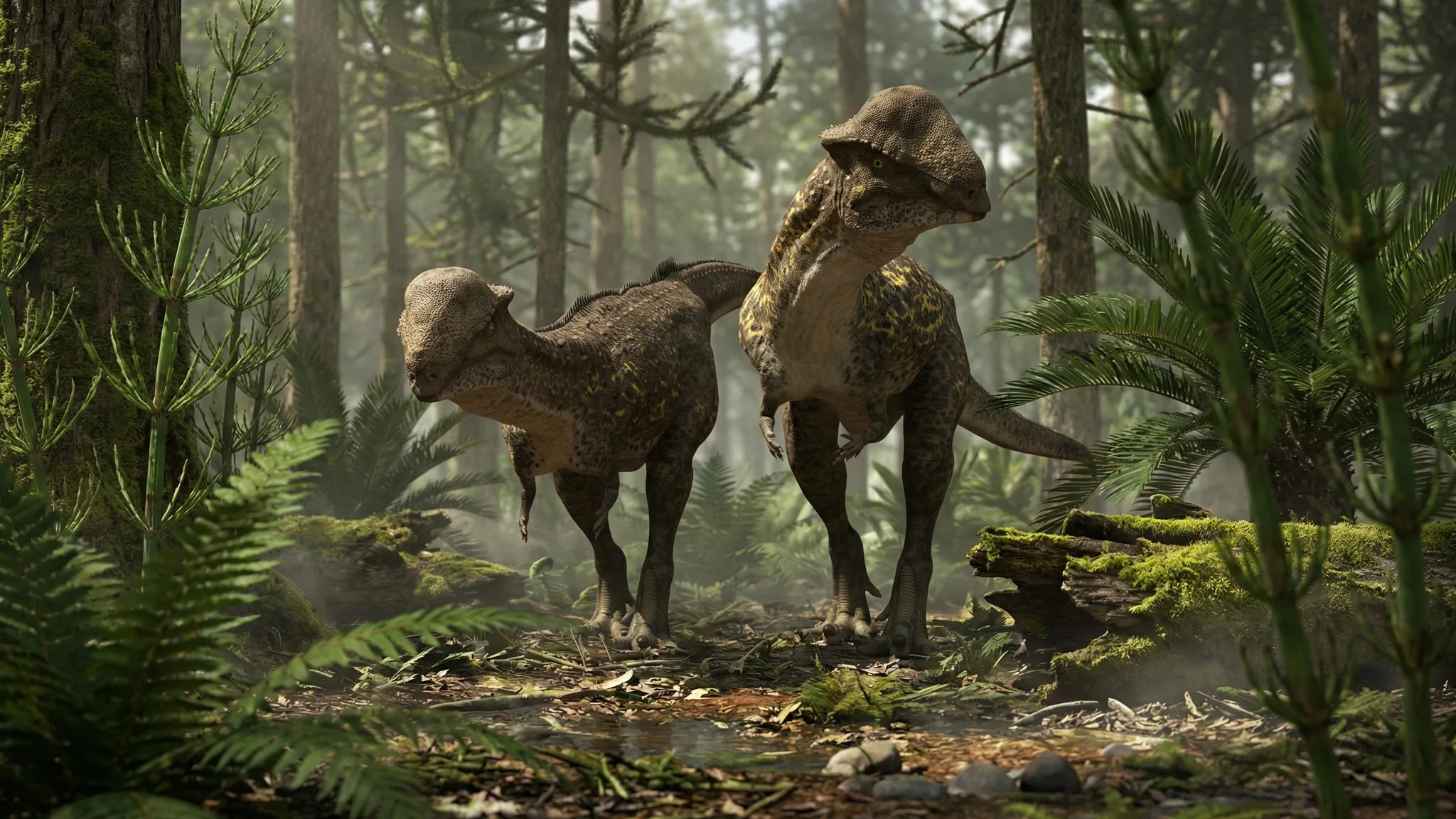 Stegoceras validum | Cuerno cubierto | 83 a 72 millones de años