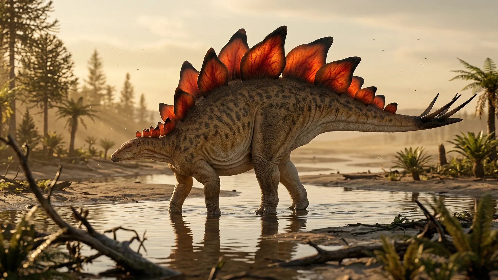 Stegosaurus armatus | Roofed lizard | 156 to 145 million years ago