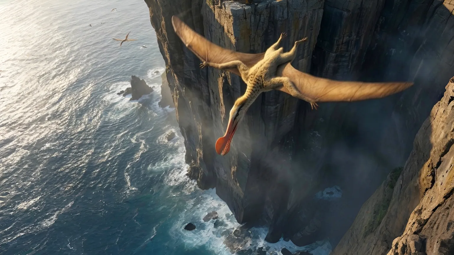 Tropeognathus mesembrinus | Mandíbula con quilla | 122 a 113 millones de años