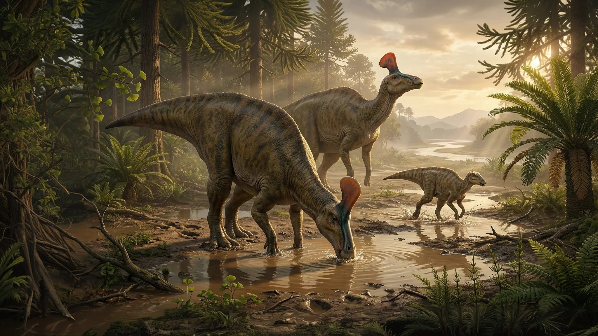 Tsintaosaurus spinorhinus | Lagarto de Tsintao (Qingdao) | 83 a 72 millones de años