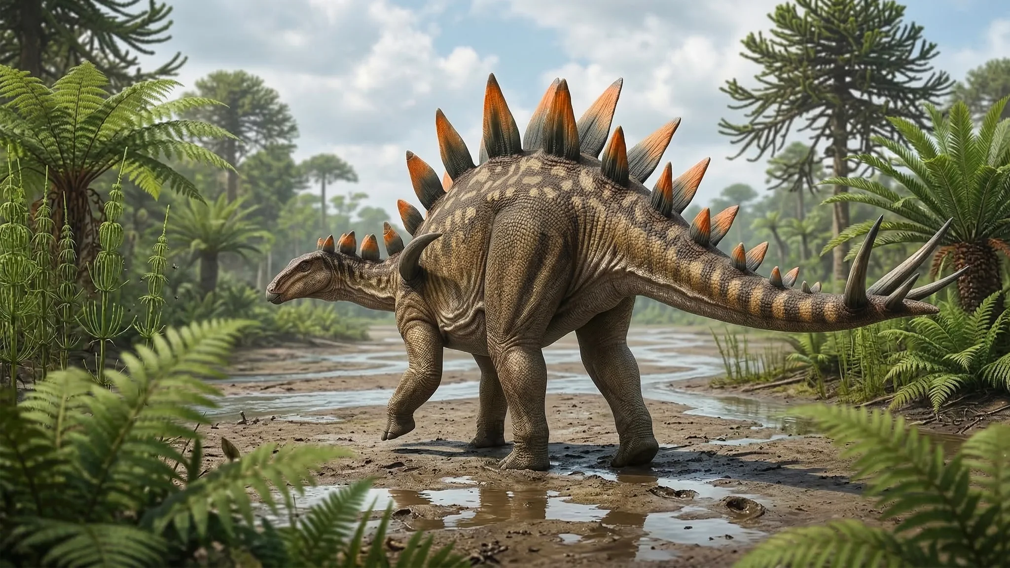 Tuojiangosaurus multispinus | Reptile de Tuojiang | 168 à 163 millions d'années