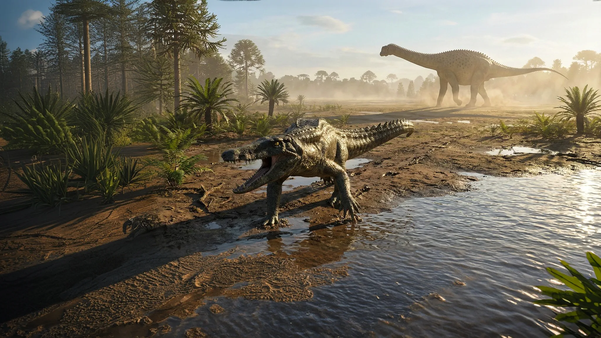 Uberabasuchus terrificus | Crocodile d'Uberaba | 70 à 66 millions d'années