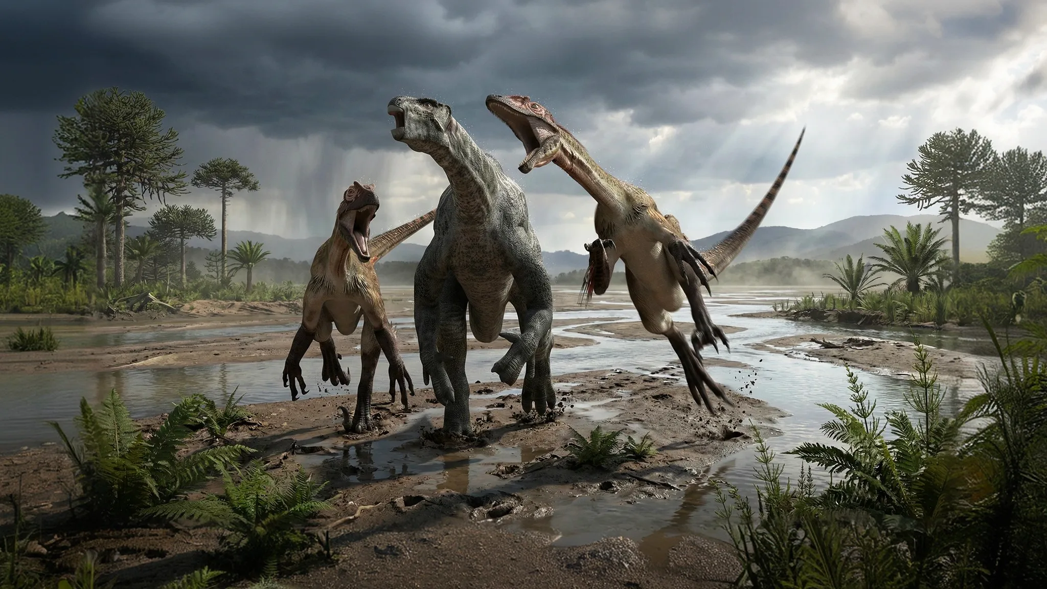 Utahraptor ostrommaysorum | Ladrón de Utah | 132 a 119 millones de años