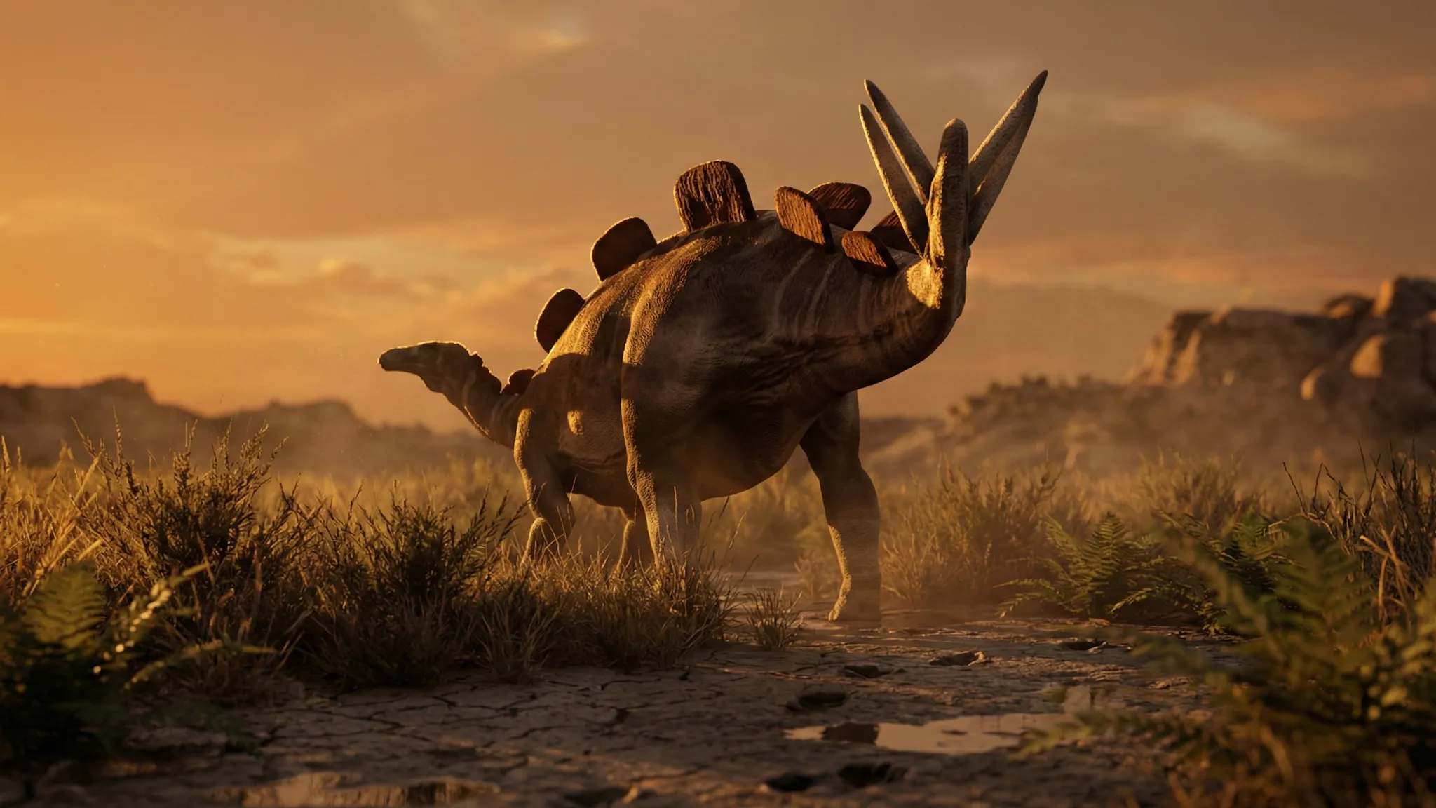 Wuerhosaurus homheni | Lézard de Wuerho | 139 à 125 millions d'années