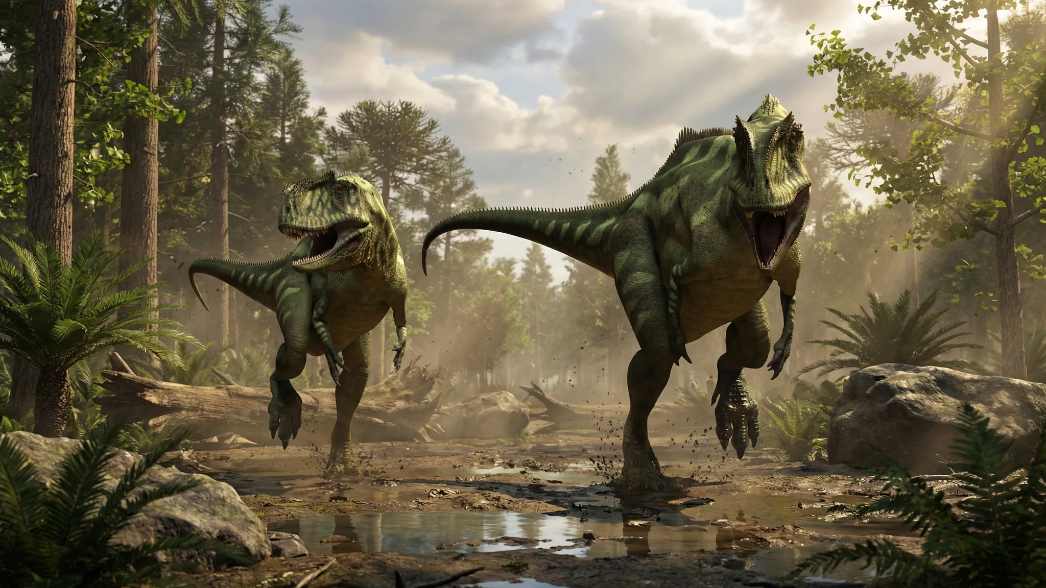 Yangchuanosaurus shangyouensis | Lézard du Yuangchuan | 168 à 163 millions d'années