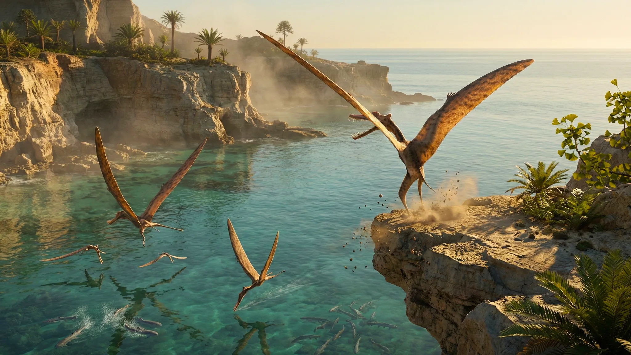 Zhenyuanopterus longirostris | Alado de Zhenyuan | 125 a 112 millones de años