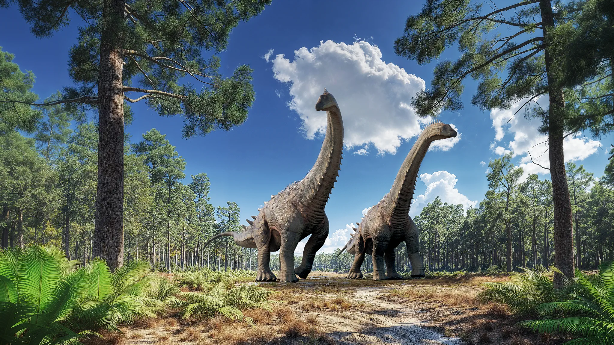 Alamosaurus sanjuanensis - 70 to 66 million years ago Alamosaurus sanjuanensis - 70 to 66 million years ago