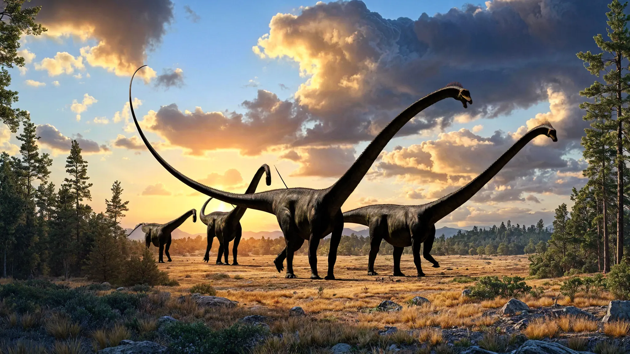 Barosaurus lentus - 150 to 145 million years ago