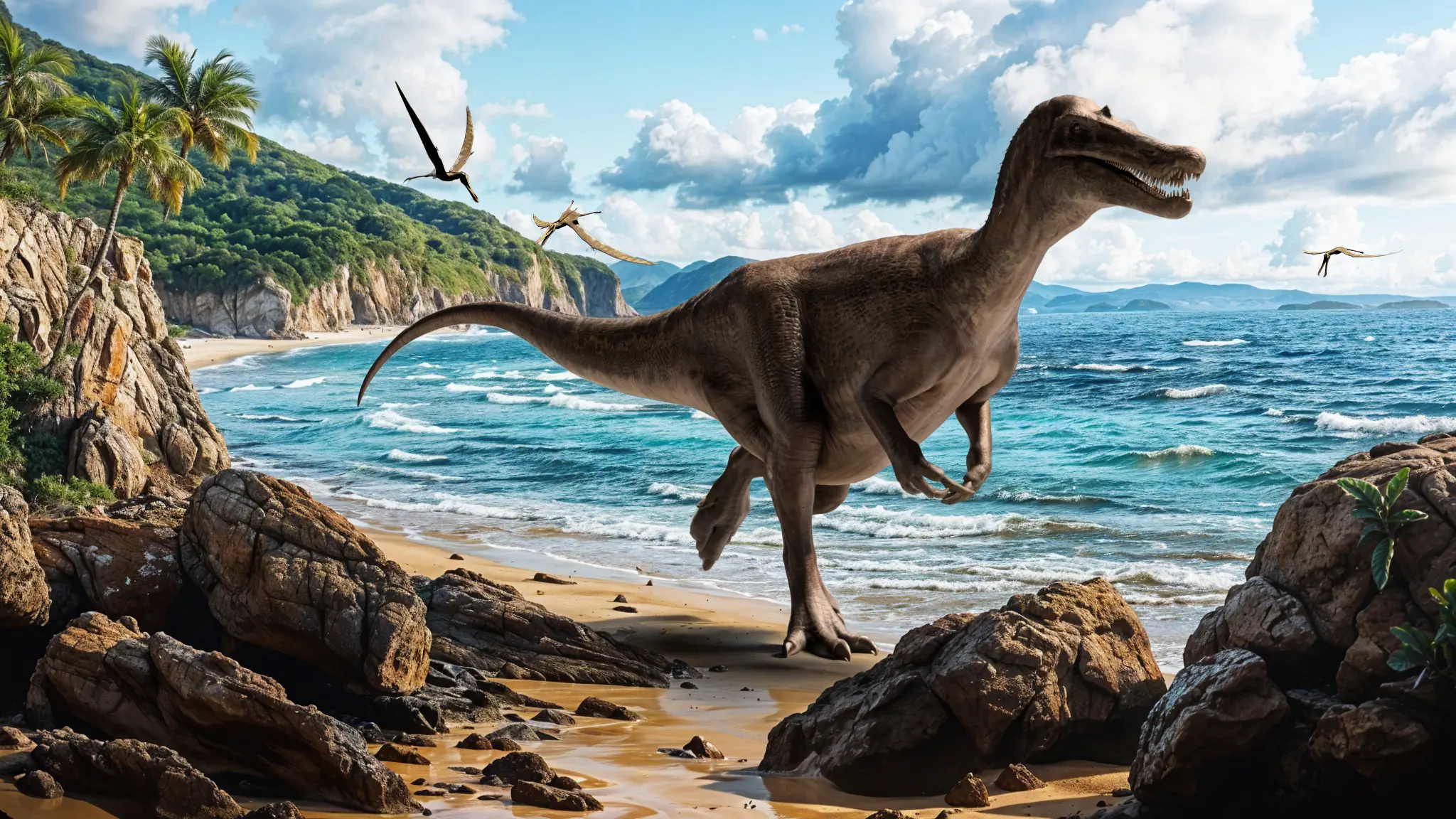 Baryonyx walkeri - 130 to 125 million years ago Baryonyx walkeri - 130 to 125 million years ago