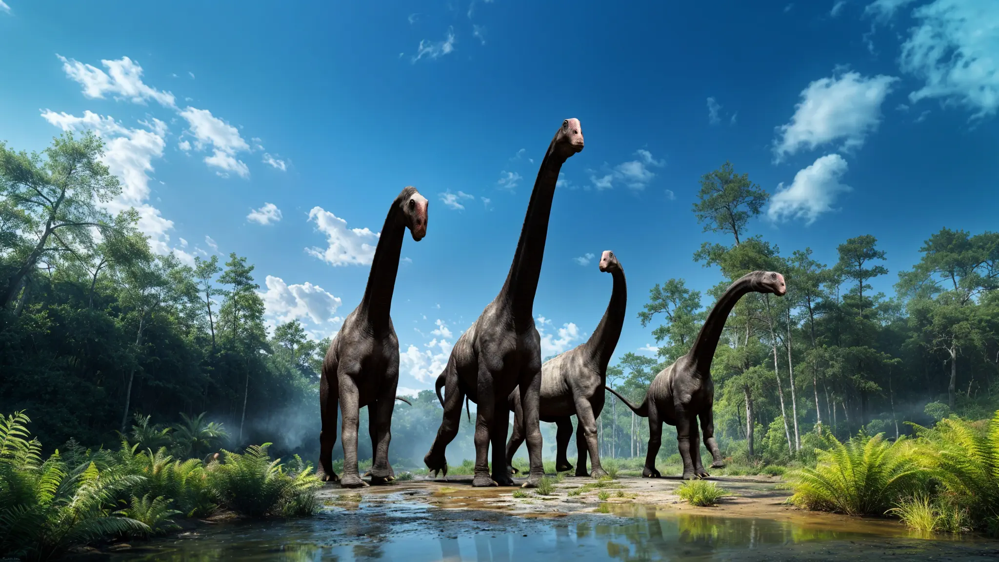 Brontomerus mcintoshi - 110 to 100 million years ago Brontomerus mcintoshi - 110 to 100 million years ago