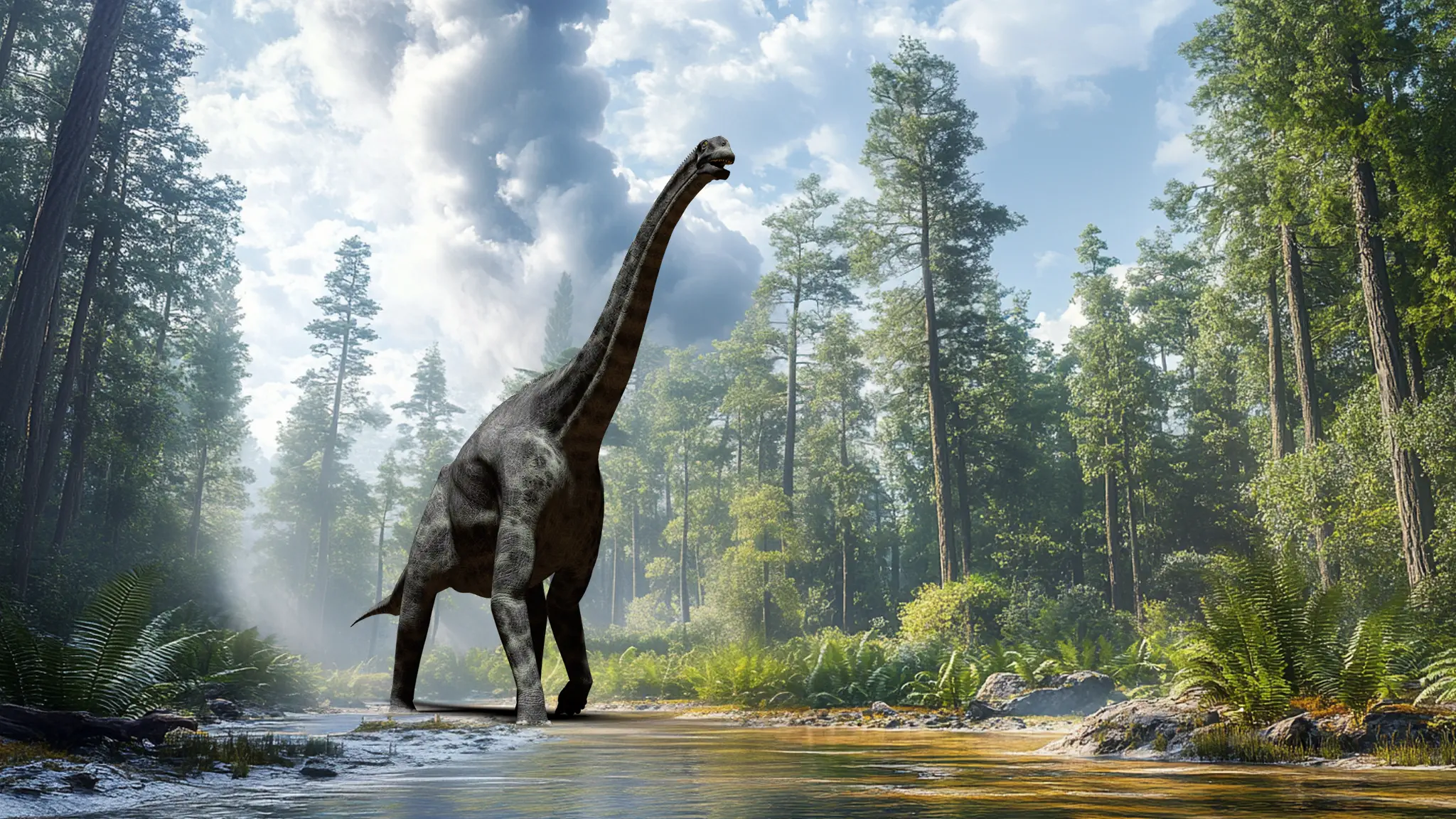 Cetiosaurus oxoniensis - 168 to 166 million years ago Cetiosaurus oxoniensis - 168 to 166 million years ago