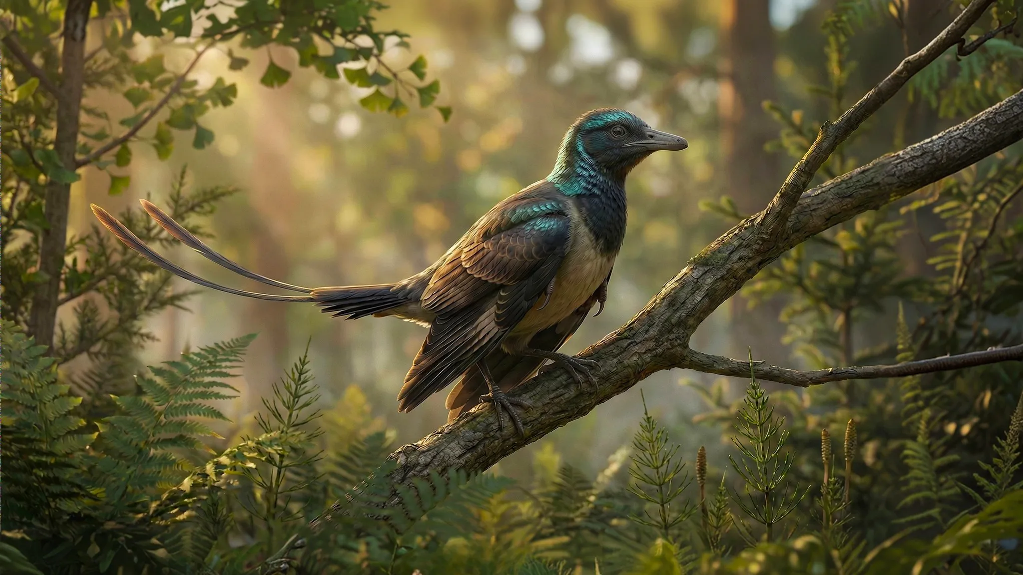 Confuciusornis sanctus | Oiseau de Confucius | 125 à 120 millions d’années